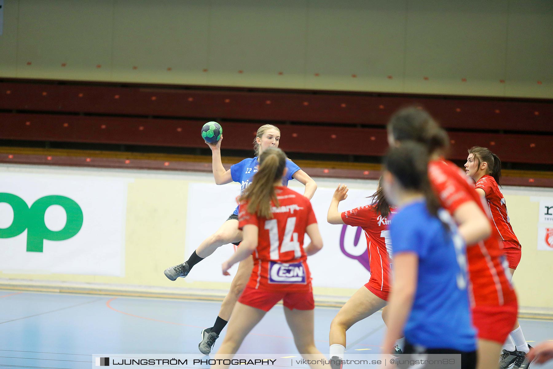 USM F16 Steg 3 Skövde HF 1-Redbergslids IK 28-14,dam,Skövde Idrottshall,Skövde,Sverige,Ungdoms-SM,Handboll,2019,212737