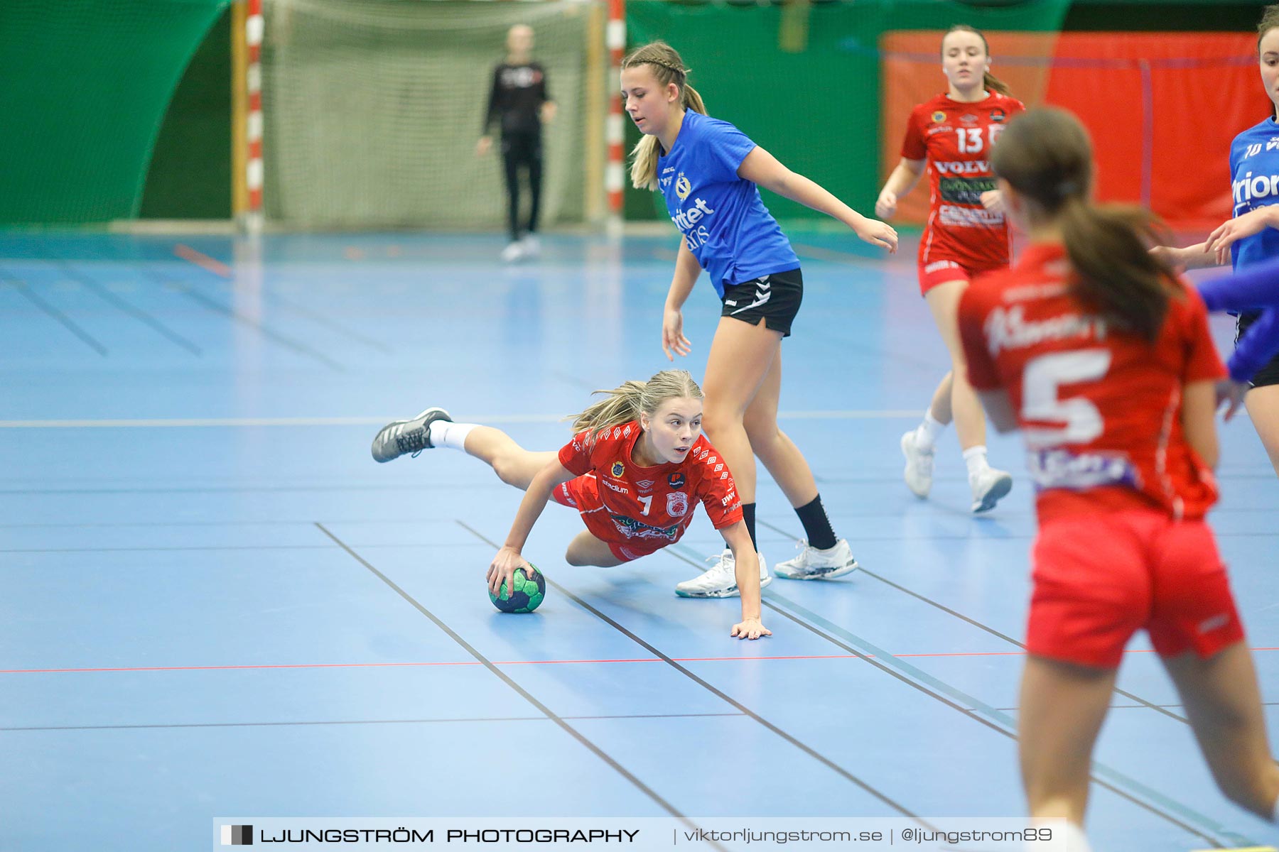 USM F16 Steg 3 Skövde HF 1-Redbergslids IK 28-14,dam,Skövde Idrottshall,Skövde,Sverige,Ungdoms-SM,Handboll,2019,212780