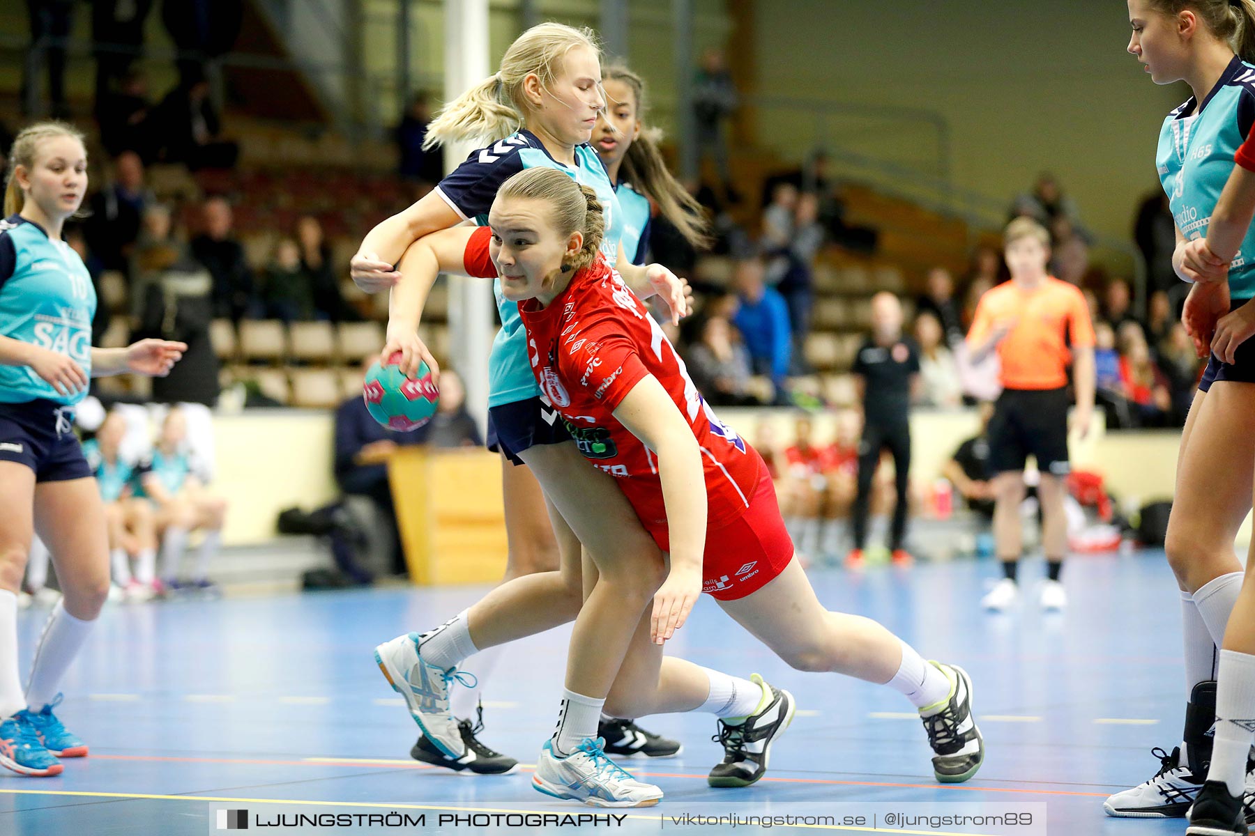 USM F14 Steg 3 Skövde HF 1-Höörs HK H65 2 24-14,dam,Skövde Idrottshall,Skövde,Sverige,Ungdoms-SM,Handboll,2019,212992