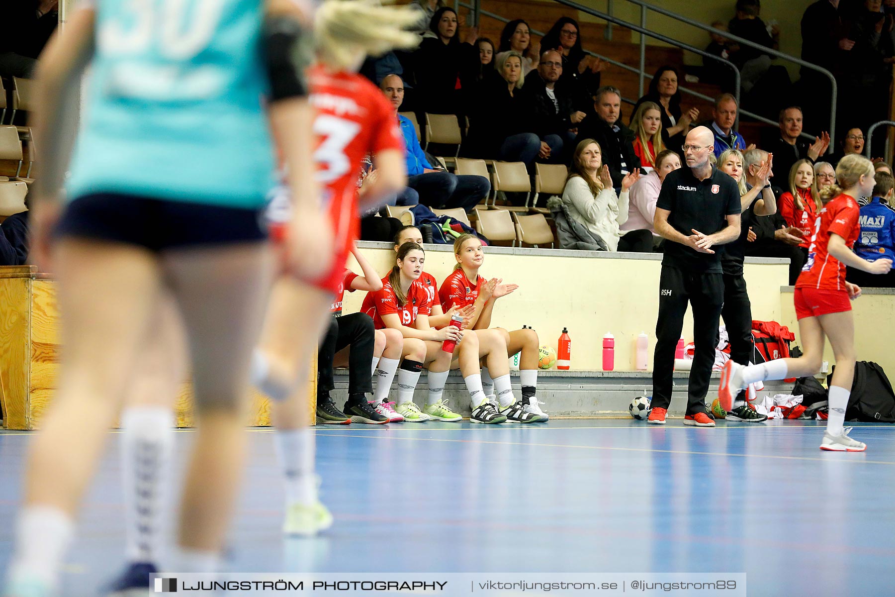 USM F14 Steg 3 Skövde HF 1-Höörs HK H65 2 24-14,dam,Skövde Idrottshall,Skövde,Sverige,Ungdoms-SM,Handboll,2019,213033