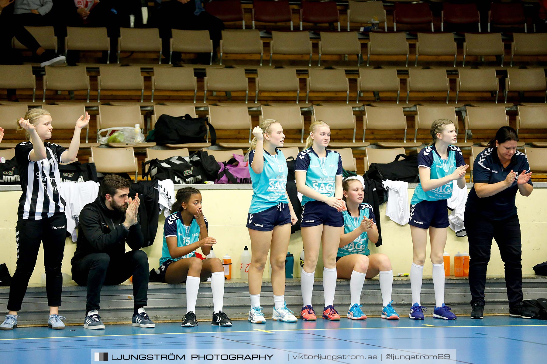 USM F14 Steg 3 Skövde HF 1-Höörs HK H65 2 24-14,dam,Skövde Idrottshall,Skövde,Sverige,Ungdoms-SM,Handboll,2019,213037