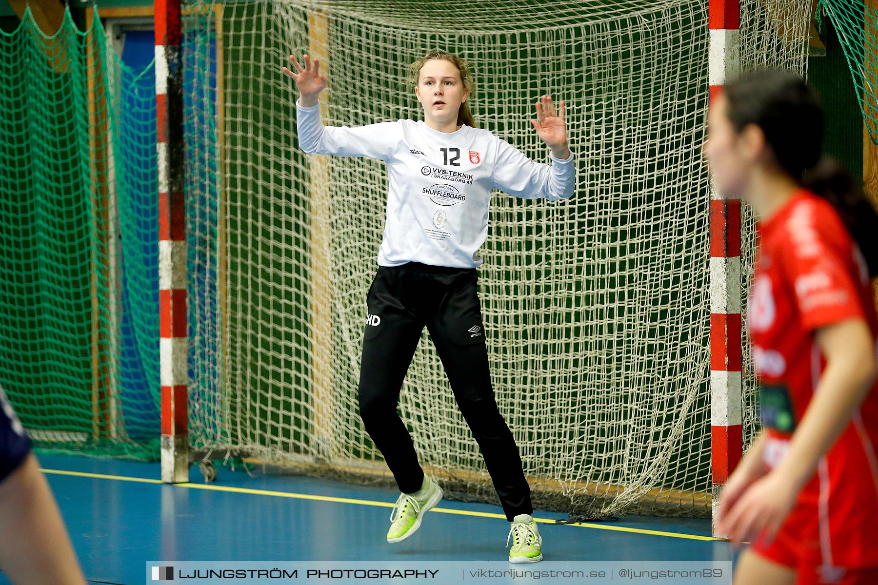 USM F14 Steg 3 Skövde HF 1-Höörs HK H65 2 24-14,dam,Skövde Idrottshall,Skövde,Sverige,Ungdoms-SM,Handboll,2019,213042