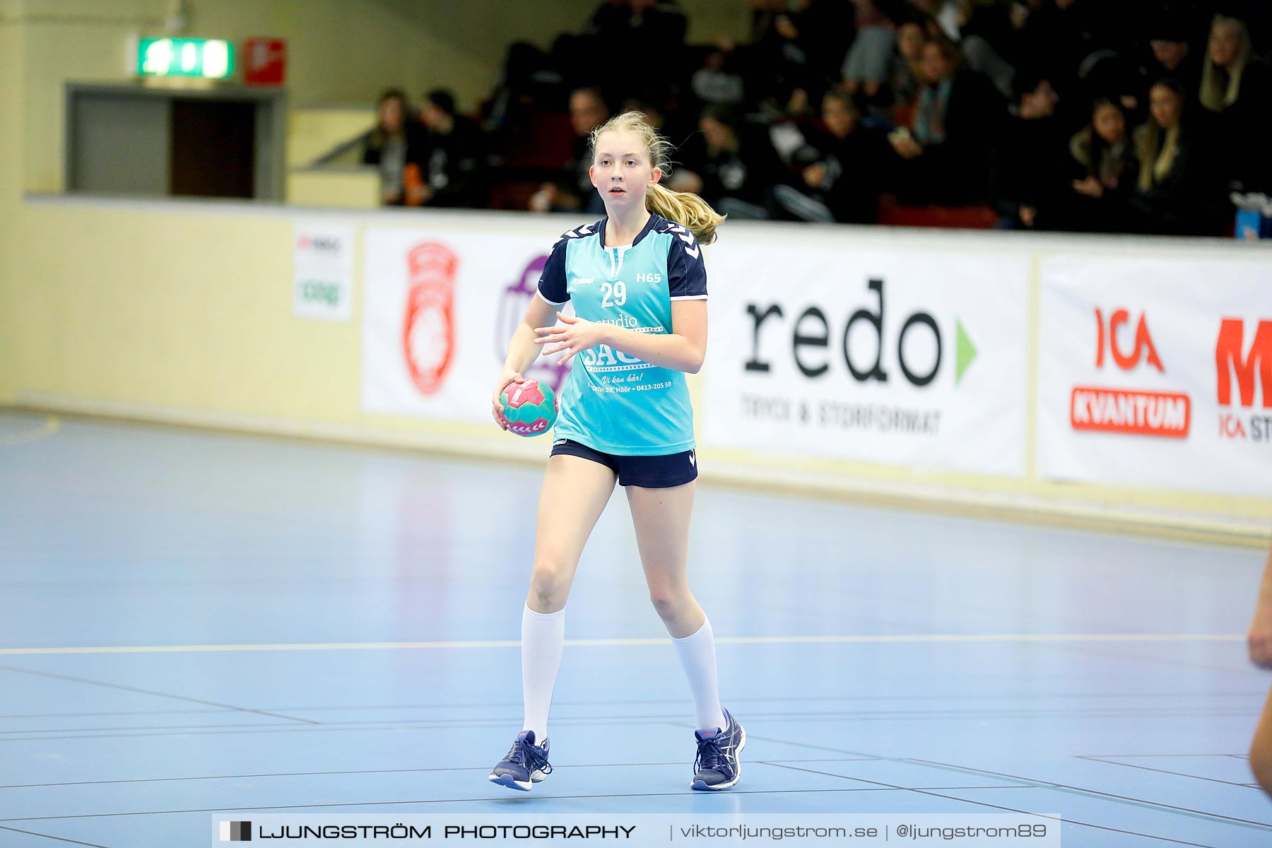 USM F14 Steg 3 Skövde HF 1-Höörs HK H65 2 24-14,dam,Skövde Idrottshall,Skövde,Sverige,Ungdoms-SM,Handboll,2019,213055