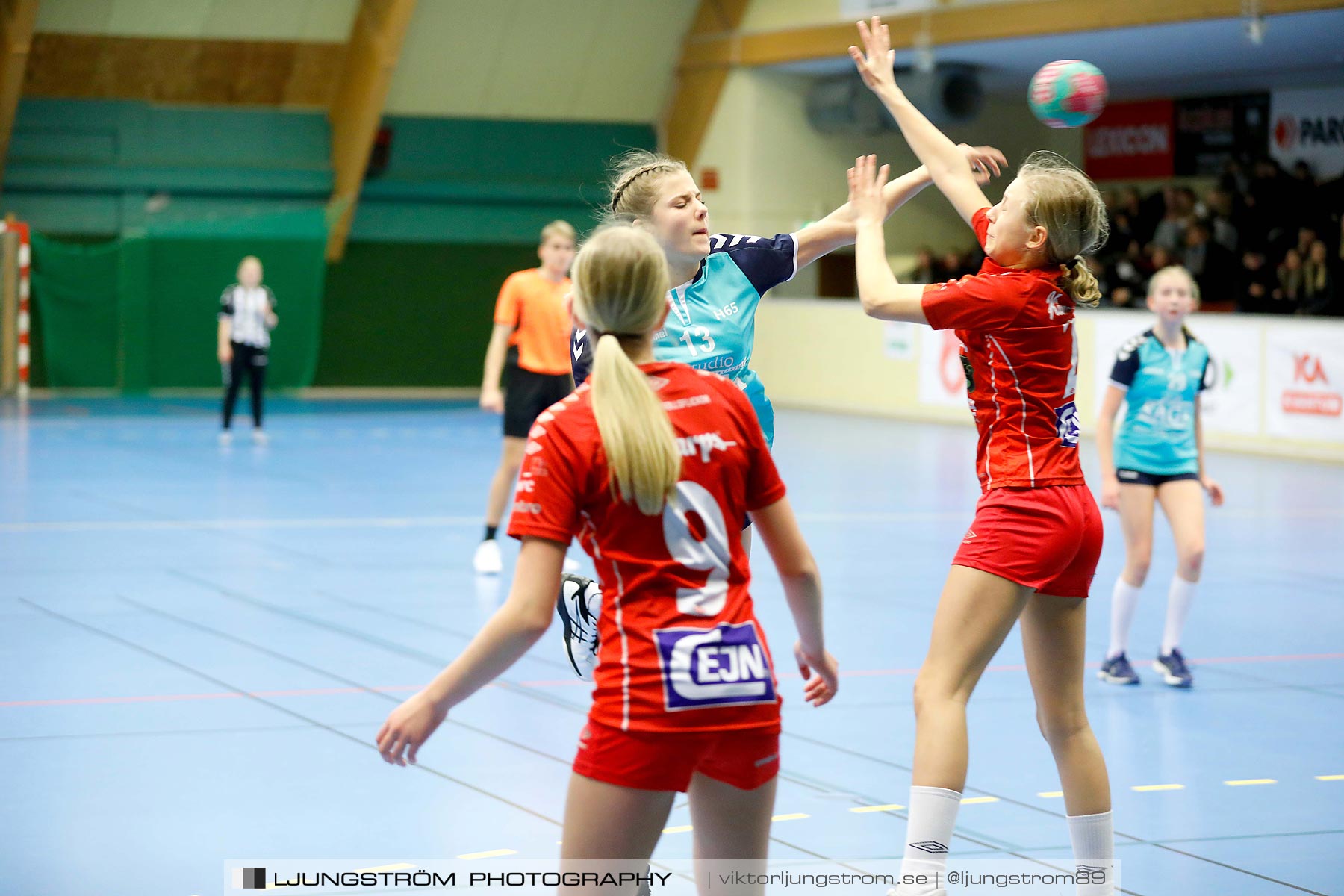 USM F14 Steg 3 Skövde HF 1-Höörs HK H65 2 24-14,dam,Skövde Idrottshall,Skövde,Sverige,Ungdoms-SM,Handboll,2019,213060