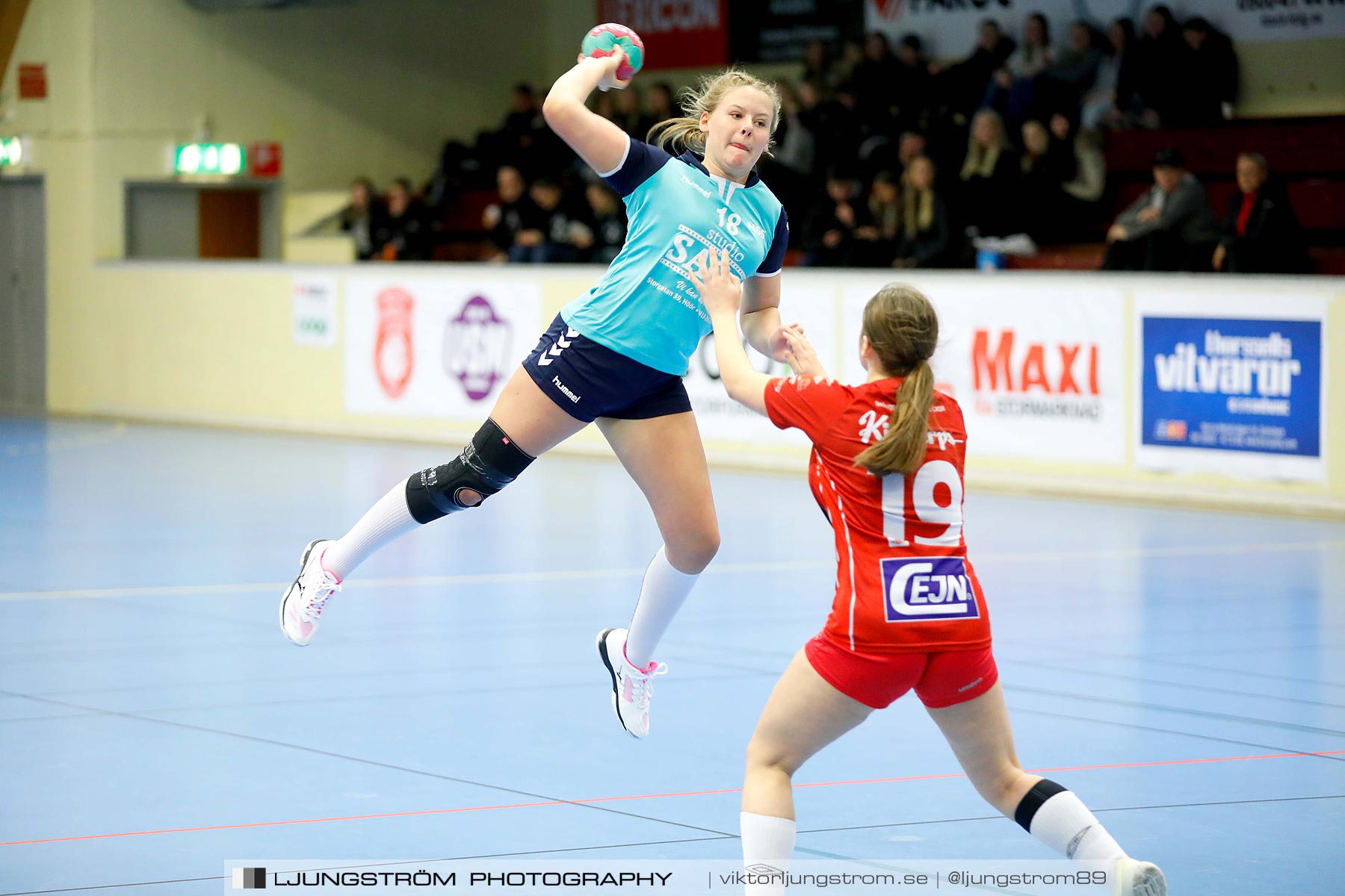 USM F14 Steg 3 Skövde HF 1-Höörs HK H65 2 24-14,dam,Skövde Idrottshall,Skövde,Sverige,Ungdoms-SM,Handboll,2019,213062