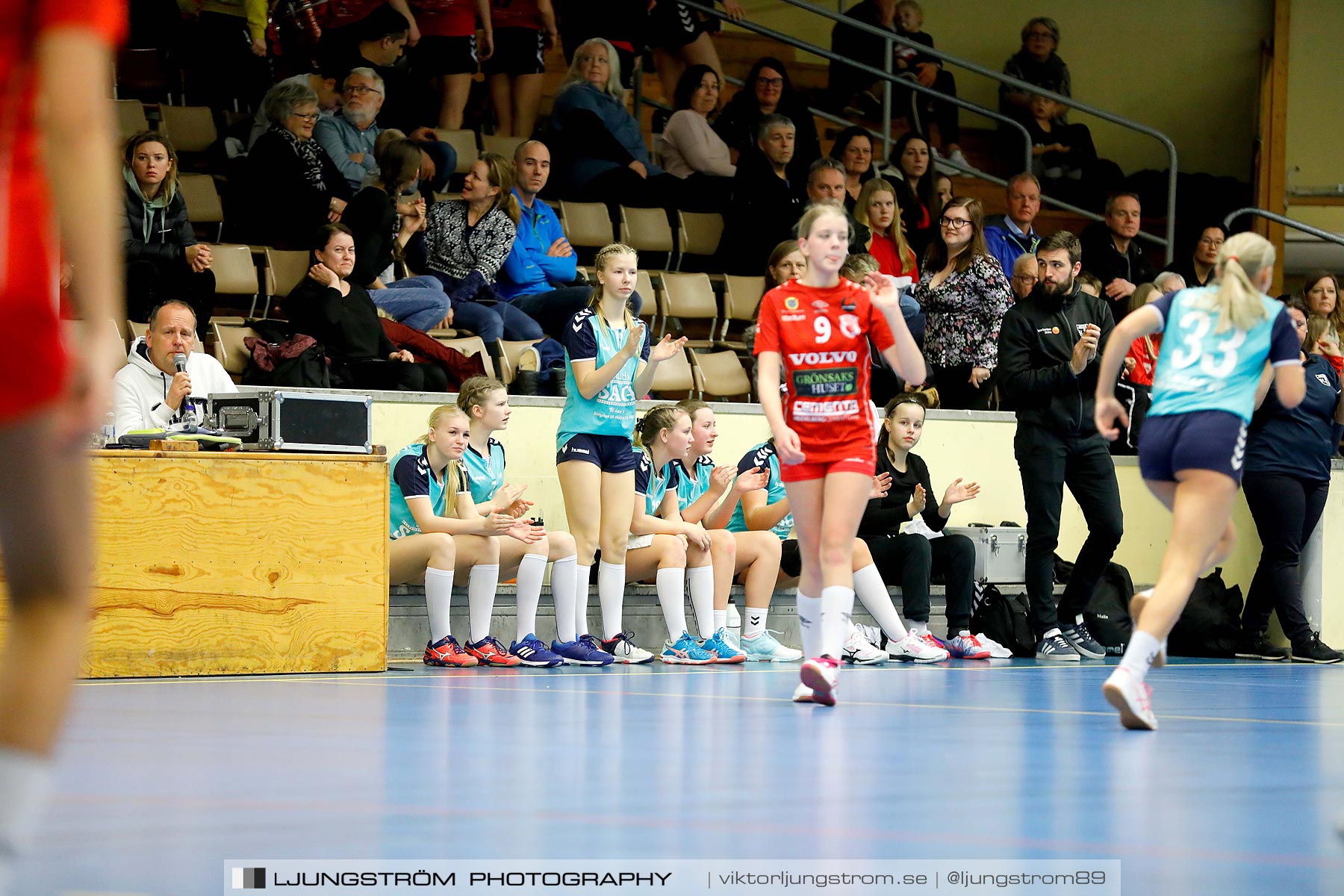 USM F14 Steg 3 Skövde HF 1-Höörs HK H65 2 24-14,dam,Skövde Idrottshall,Skövde,Sverige,Ungdoms-SM,Handboll,2019,213069