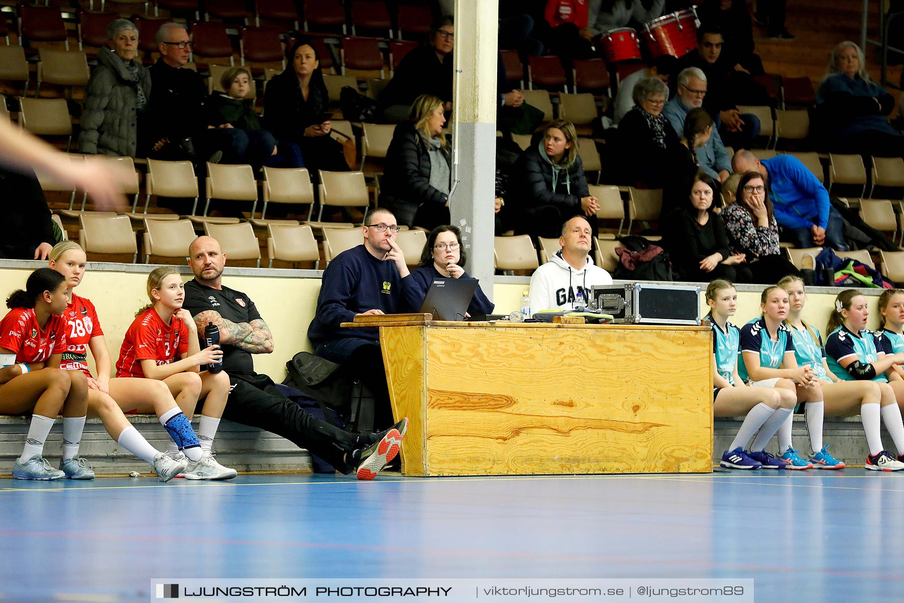 USM F14 Steg 3 Skövde HF 1-Höörs HK H65 2 24-14,dam,Skövde Idrottshall,Skövde,Sverige,Ungdoms-SM,Handboll,2019,213073