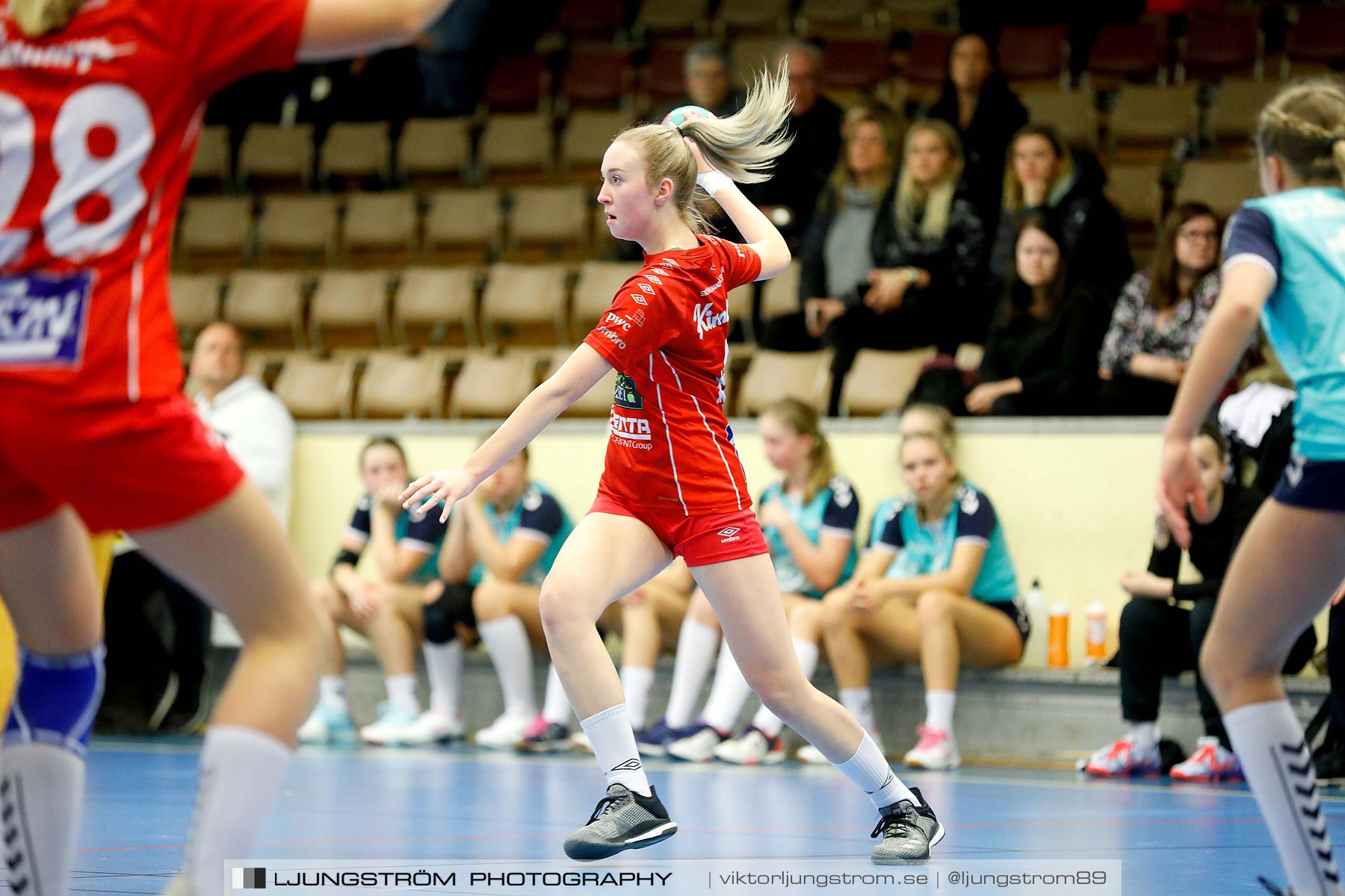 USM F14 Steg 3 Skövde HF 1-Höörs HK H65 2 24-14,dam,Skövde Idrottshall,Skövde,Sverige,Ungdoms-SM,Handboll,2019,213088