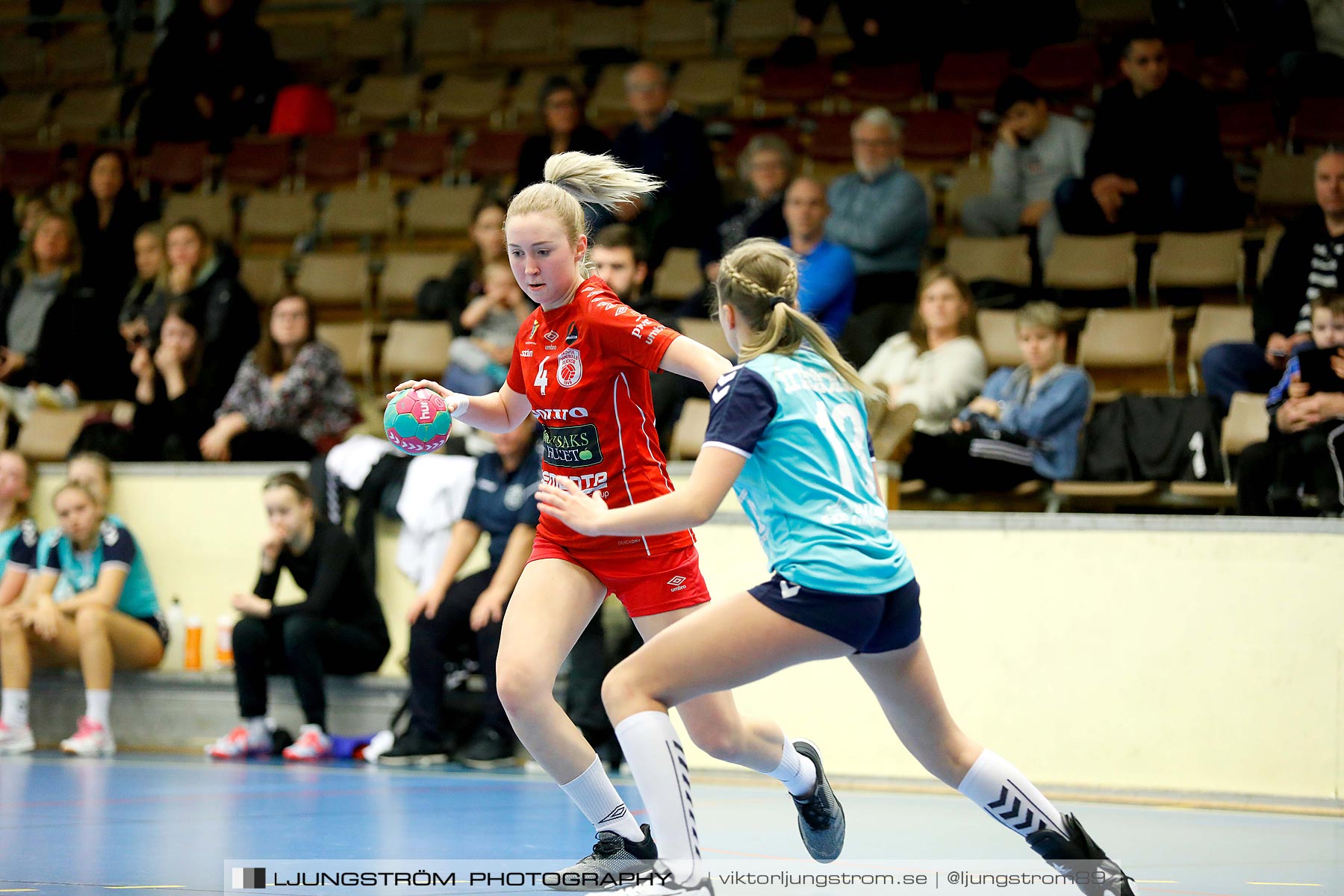 USM F14 Steg 3 Skövde HF 1-Höörs HK H65 2 24-14,dam,Skövde Idrottshall,Skövde,Sverige,Ungdoms-SM,Handboll,2019,213092