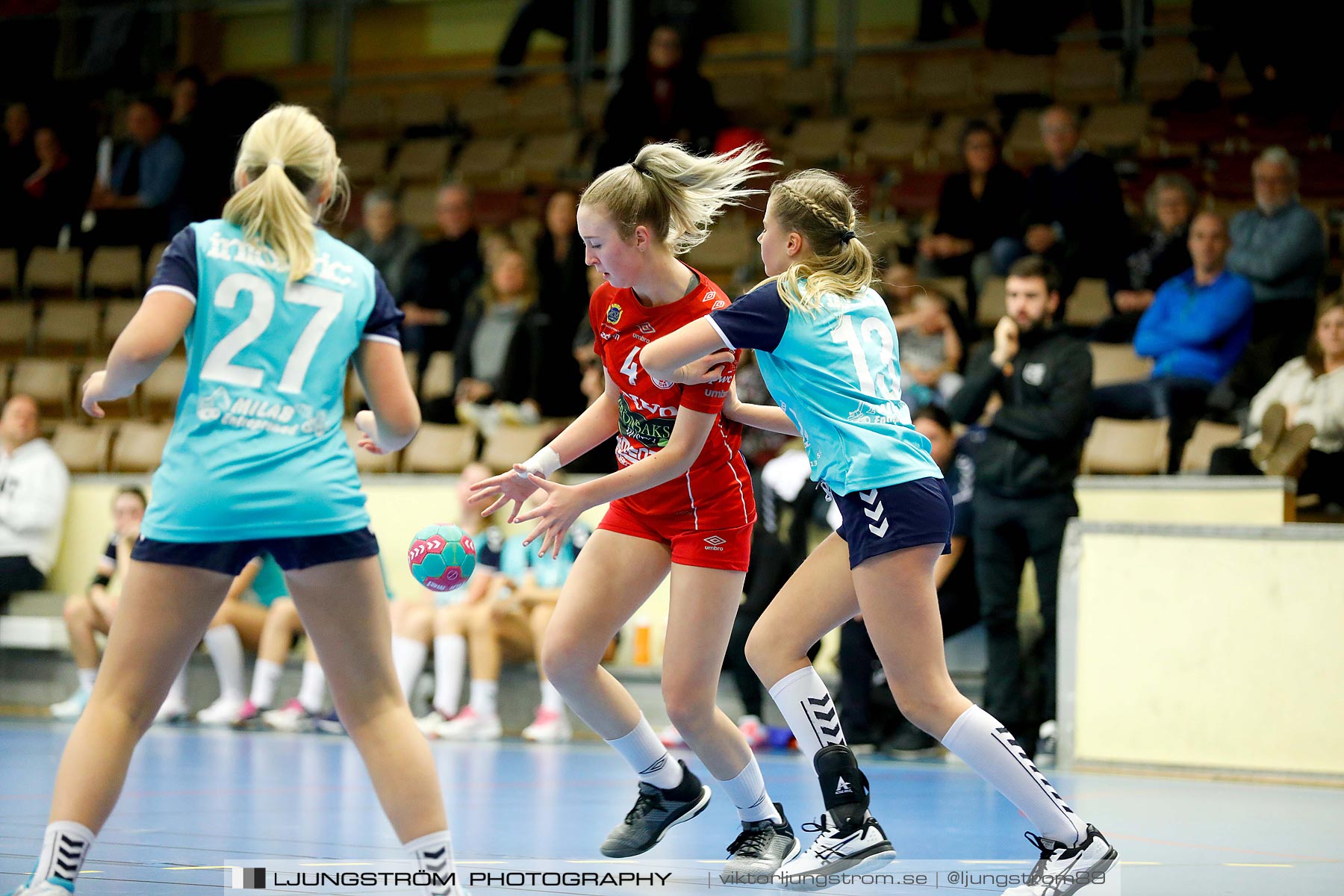 USM F14 Steg 3 Skövde HF 1-Höörs HK H65 2 24-14,dam,Skövde Idrottshall,Skövde,Sverige,Ungdoms-SM,Handboll,2019,213093