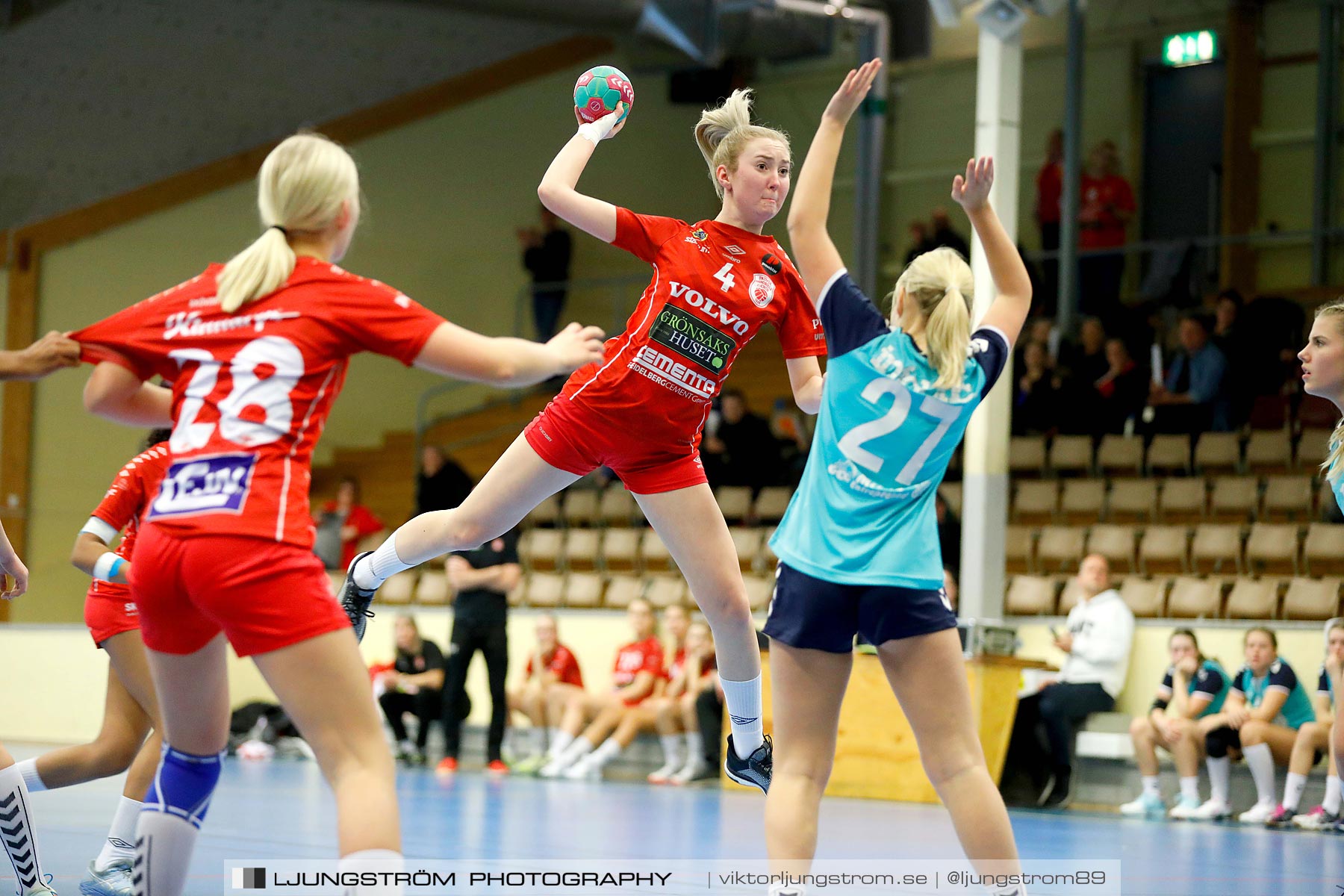 USM F14 Steg 3 Skövde HF 1-Höörs HK H65 2 24-14,dam,Skövde Idrottshall,Skövde,Sverige,Ungdoms-SM,Handboll,2019,213095