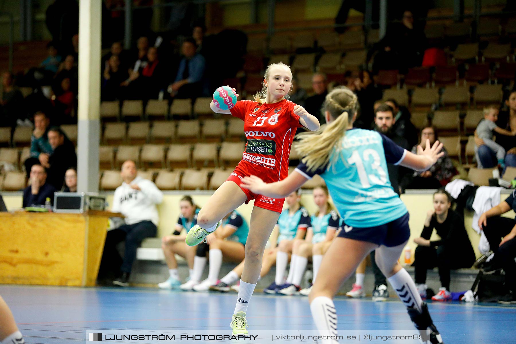 USM F14 Steg 3 Skövde HF 1-Höörs HK H65 2 24-14,dam,Skövde Idrottshall,Skövde,Sverige,Ungdoms-SM,Handboll,2019,213099