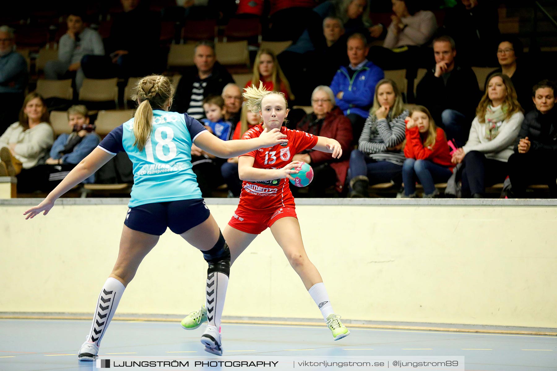 USM F14 Steg 3 Skövde HF 1-Höörs HK H65 2 24-14,dam,Skövde Idrottshall,Skövde,Sverige,Ungdoms-SM,Handboll,2019,213103