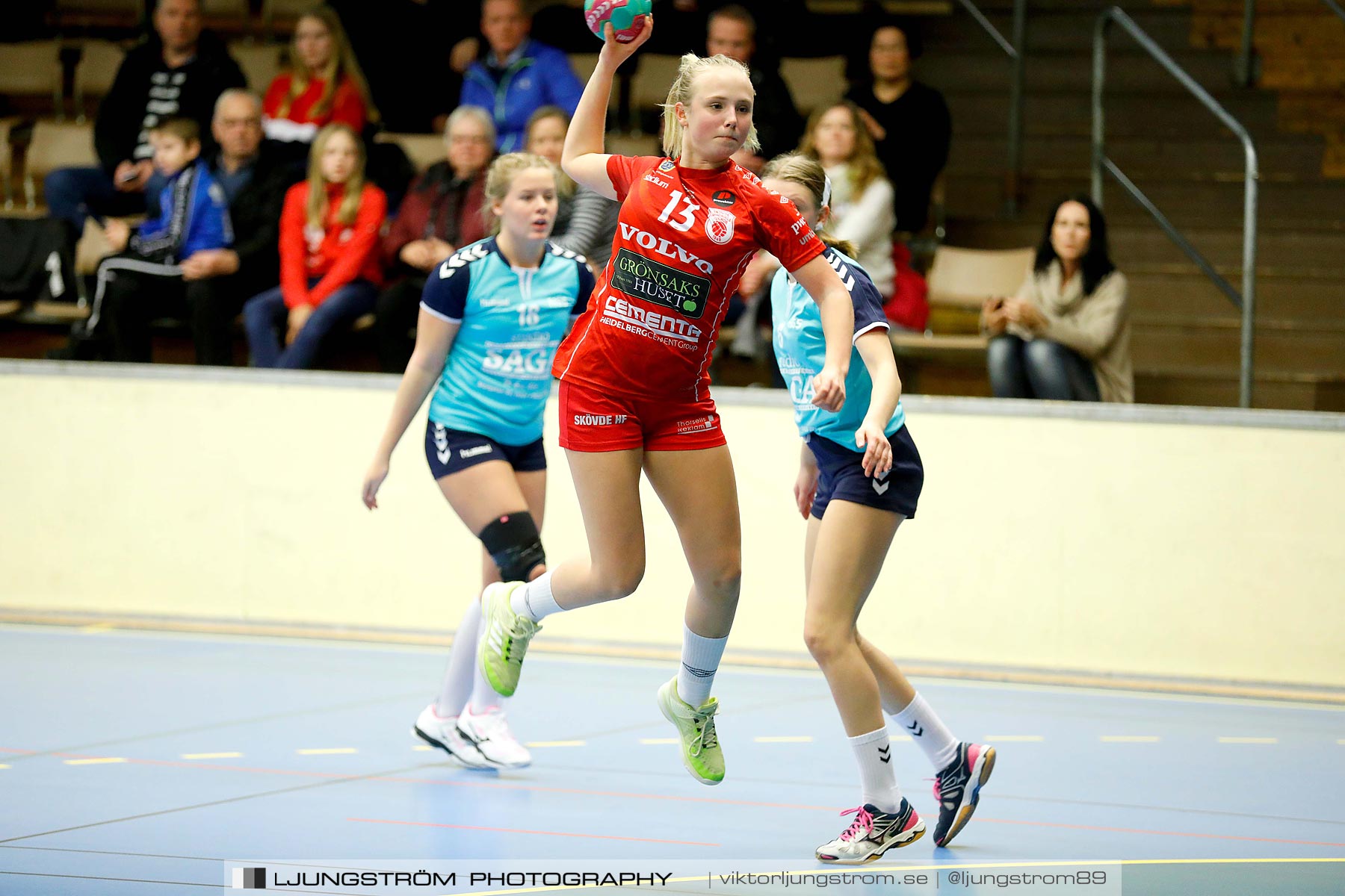 USM F14 Steg 3 Skövde HF 1-Höörs HK H65 2 24-14,dam,Skövde Idrottshall,Skövde,Sverige,Ungdoms-SM,Handboll,2019,213108