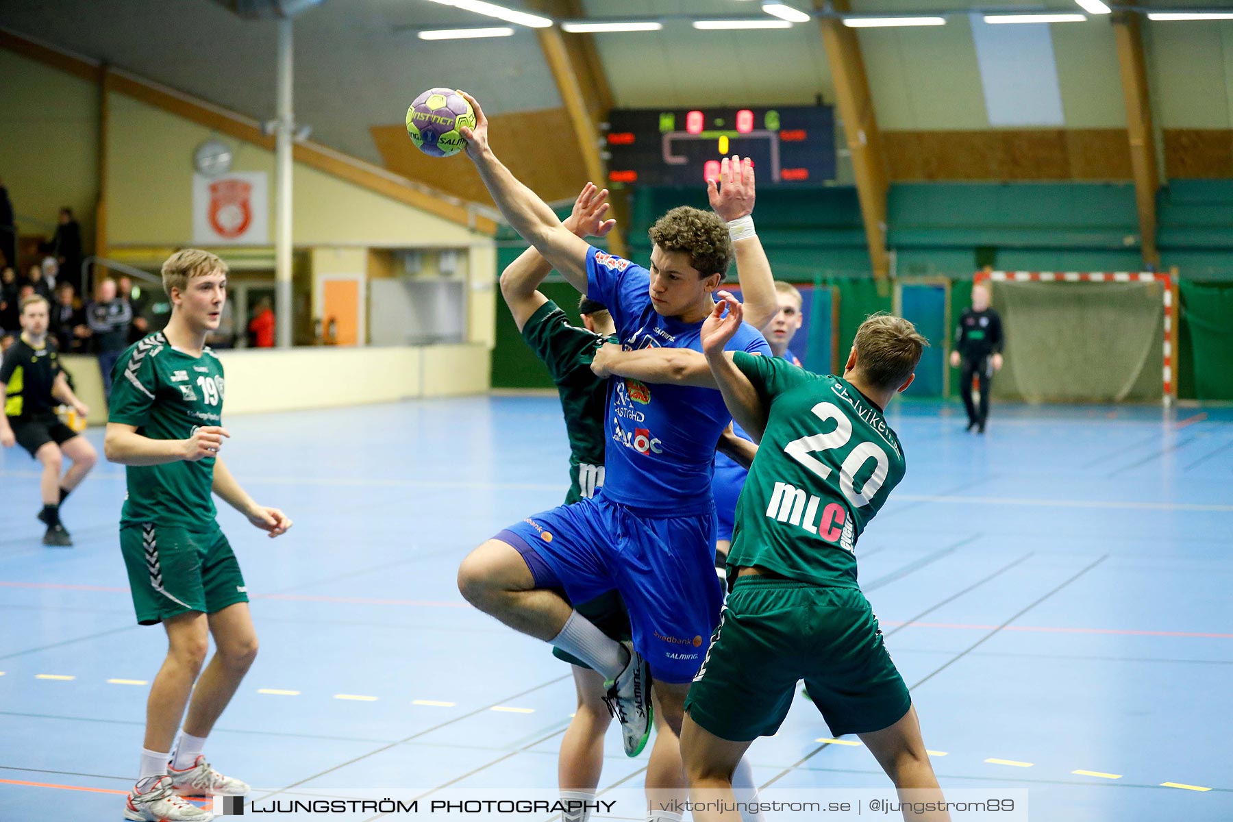 USM P18 Steg 3 IFK Skövde HK-HK Varberg 28-12,herr,Skövde Idrottshall,Skövde,Sverige,Ungdoms-SM,Handboll,2019,213118