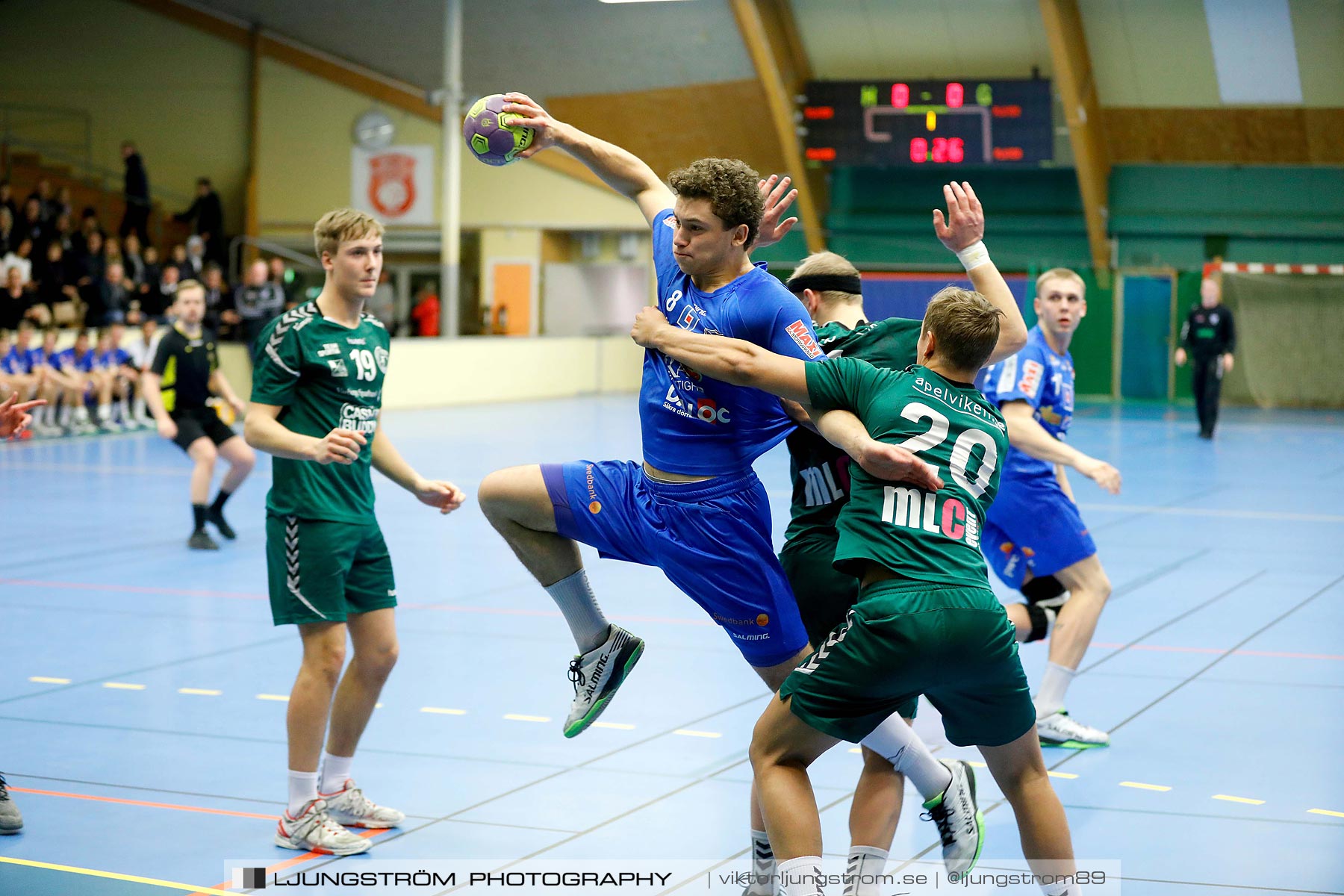 USM P18 Steg 3 IFK Skövde HK-HK Varberg 28-12,herr,Skövde Idrottshall,Skövde,Sverige,Ungdoms-SM,Handboll,2019,213119