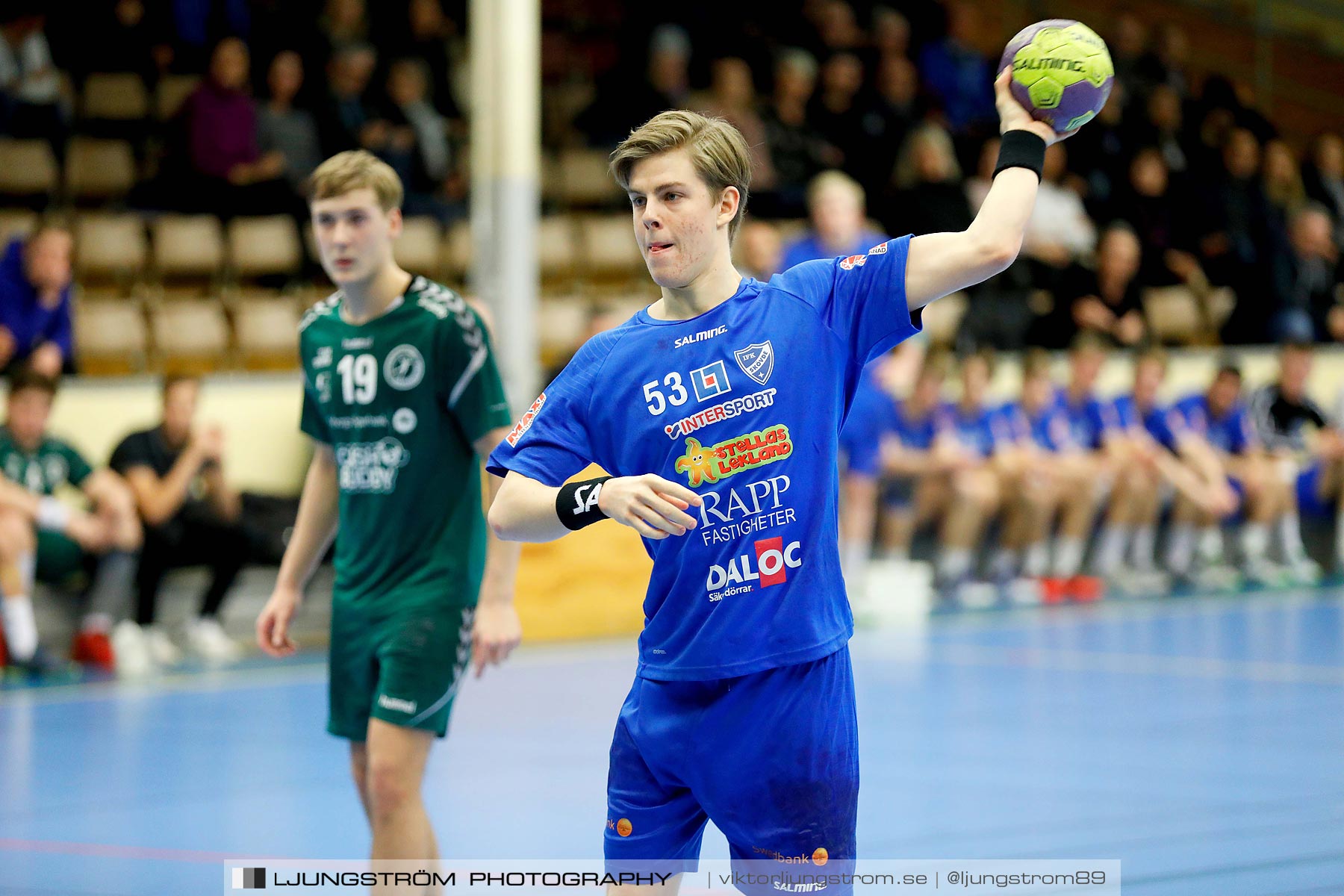 USM P18 Steg 3 IFK Skövde HK-HK Varberg 28-12,herr,Skövde Idrottshall,Skövde,Sverige,Ungdoms-SM,Handboll,2019,213121