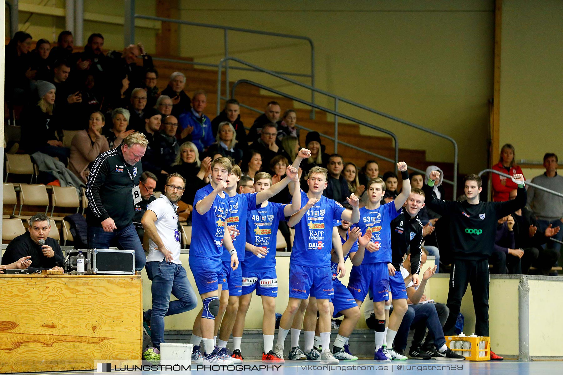 USM P18 Steg 3 IFK Skövde HK-HK Varberg 28-12,herr,Skövde Idrottshall,Skövde,Sverige,Ungdoms-SM,Handboll,2019,213129