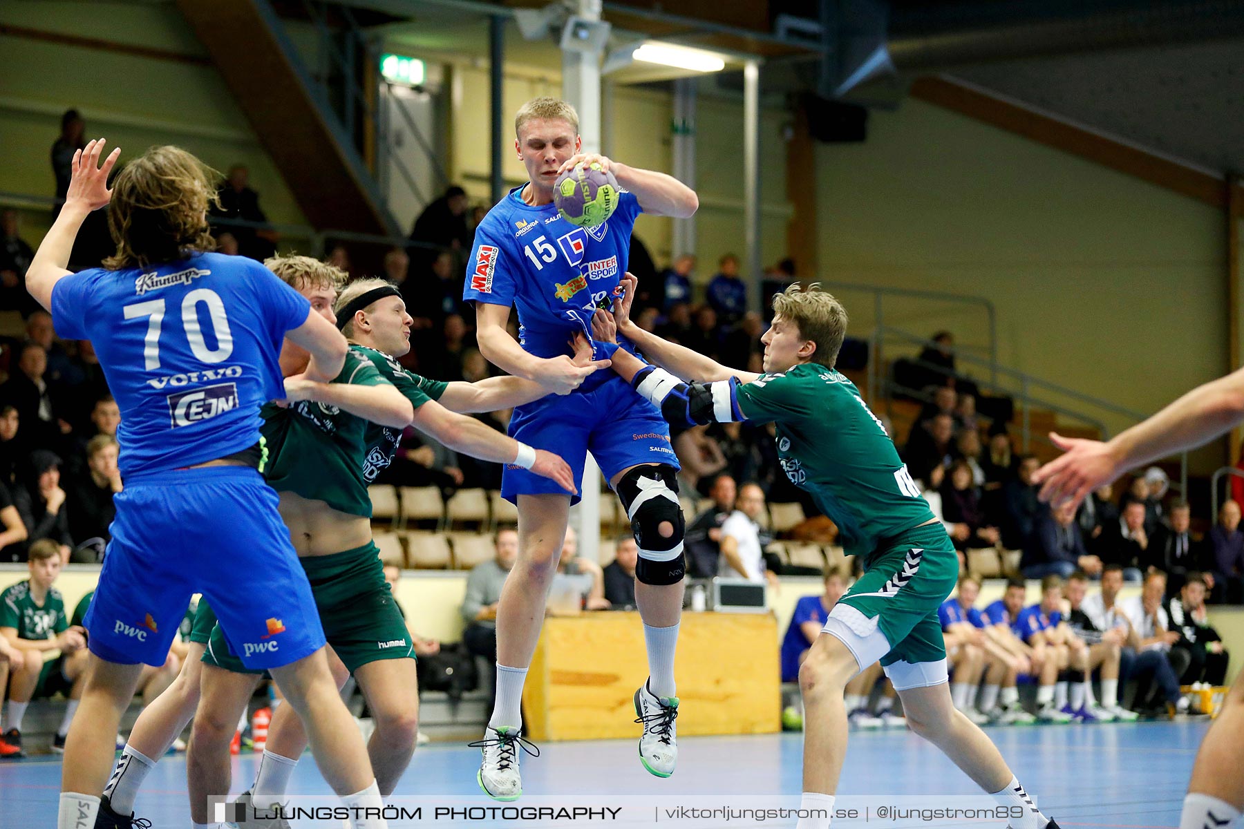 USM P18 Steg 3 IFK Skövde HK-HK Varberg 28-12,herr,Skövde Idrottshall,Skövde,Sverige,Ungdoms-SM,Handboll,2019,213139