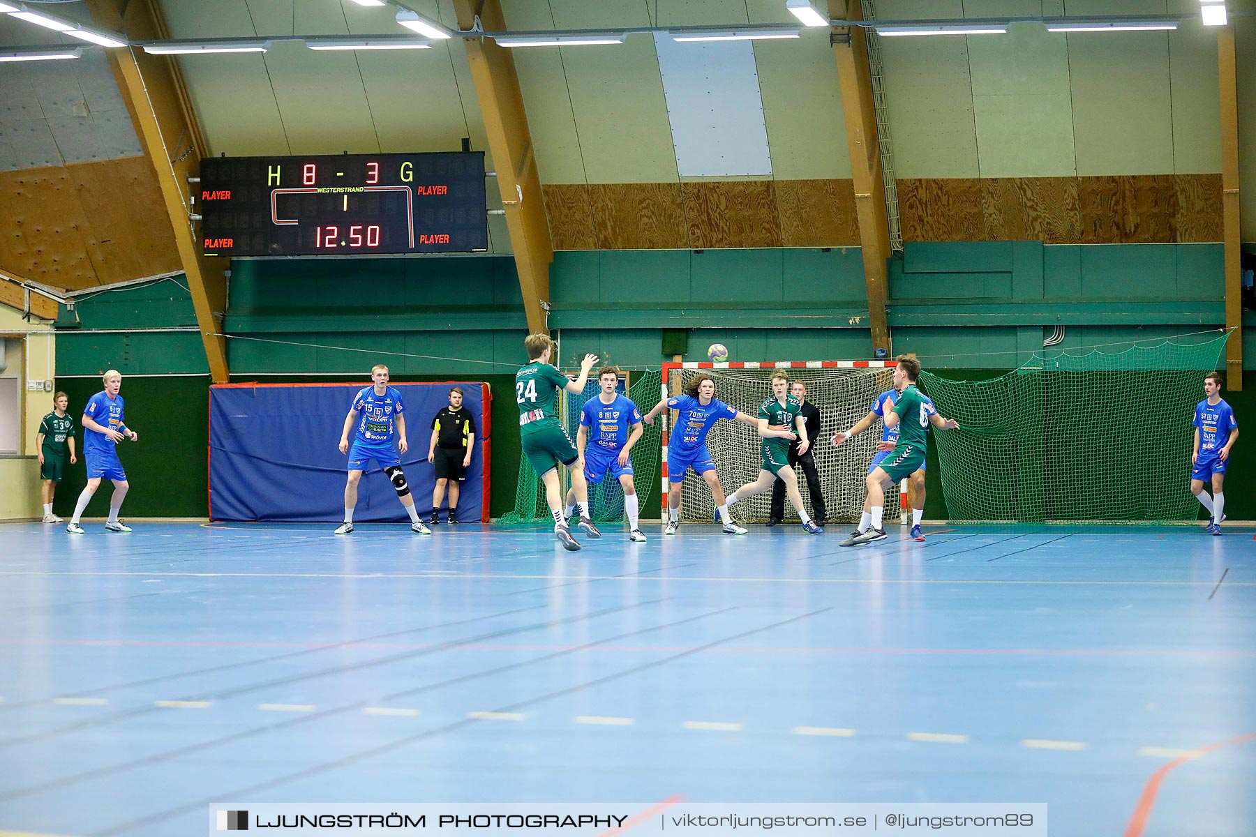 USM P18 Steg 3 IFK Skövde HK-HK Varberg 28-12,herr,Skövde Idrottshall,Skövde,Sverige,Ungdoms-SM,Handboll,2019,213159