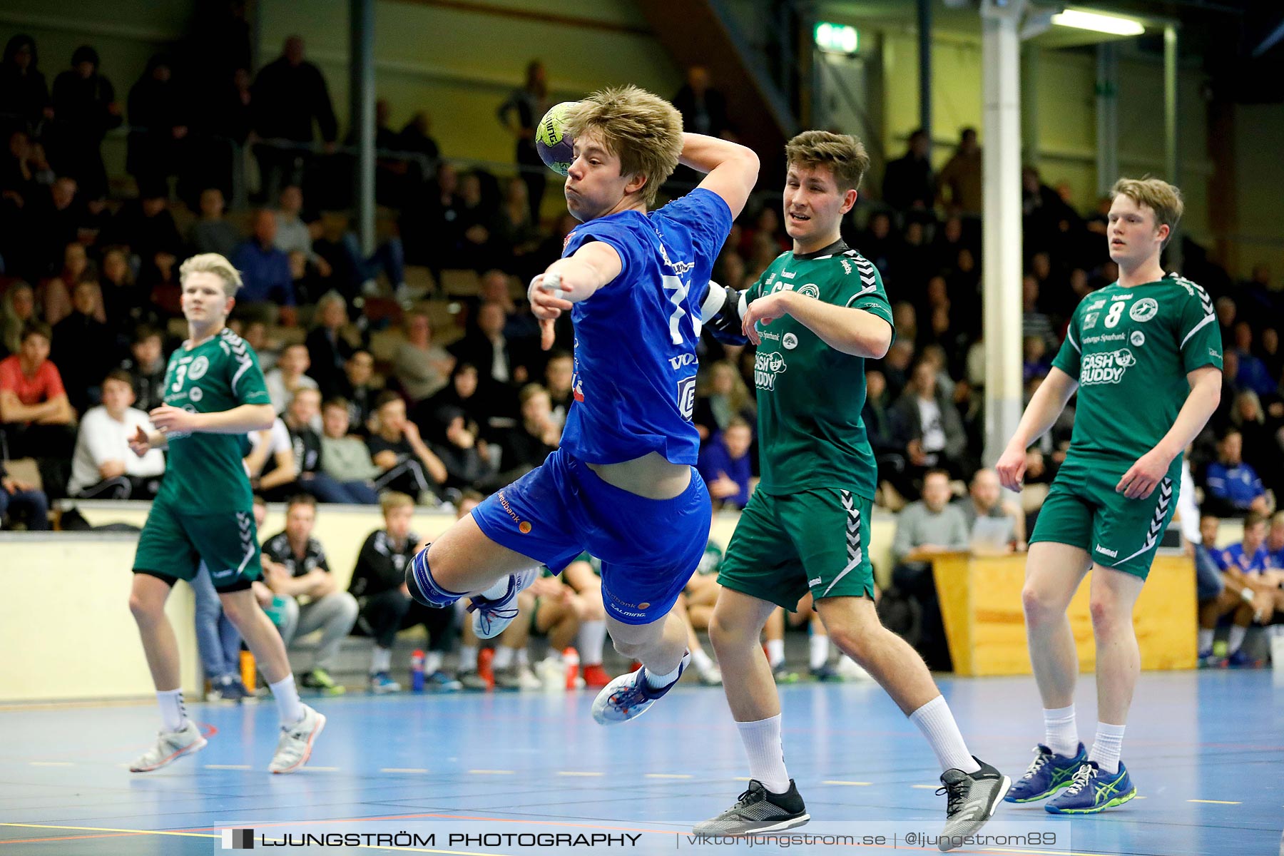 USM P18 Steg 3 IFK Skövde HK-HK Varberg 28-12,herr,Skövde Idrottshall,Skövde,Sverige,Ungdoms-SM,Handboll,2019,213183