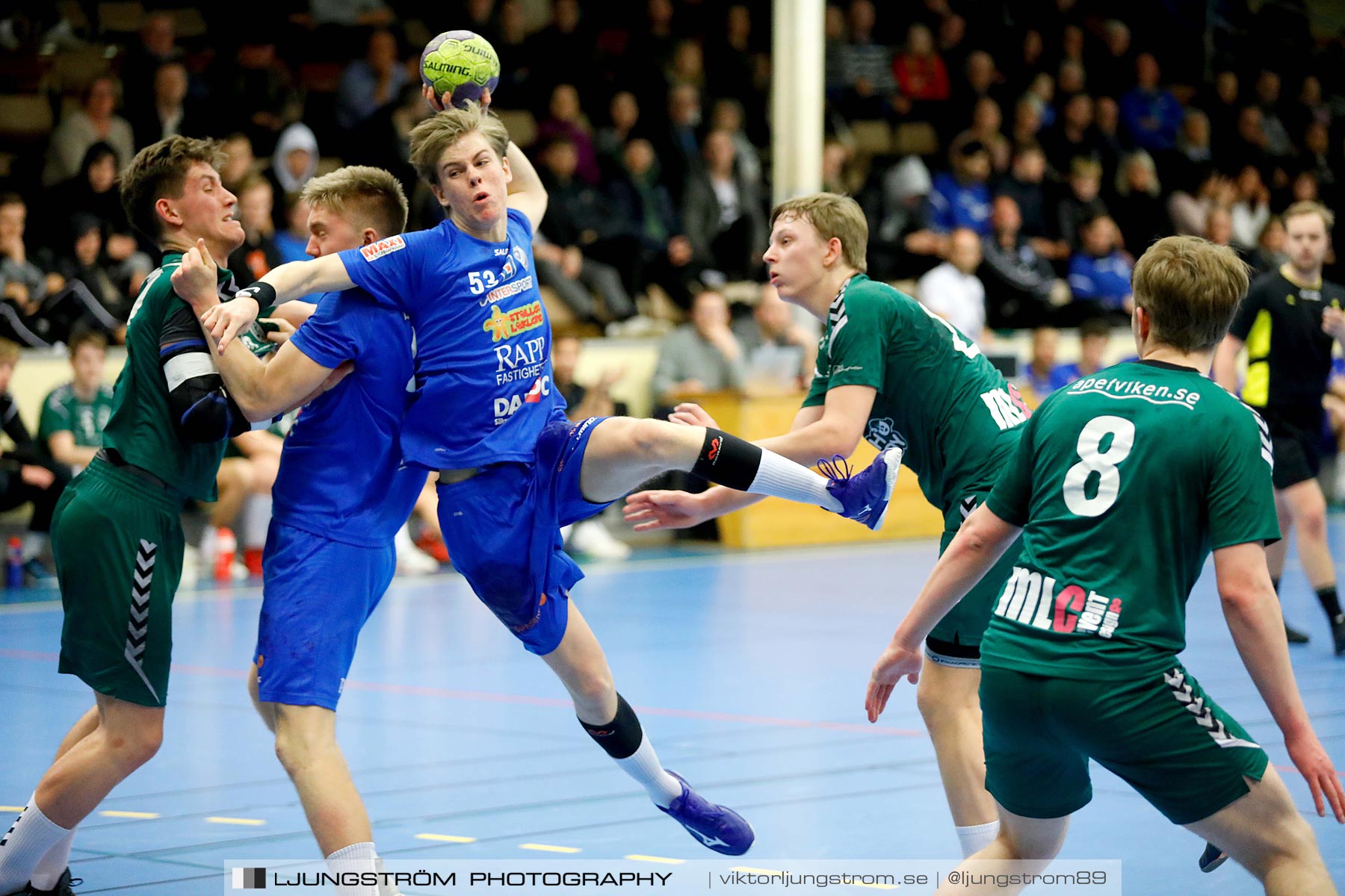 USM P18 Steg 3 IFK Skövde HK-HK Varberg 28-12,herr,Skövde Idrottshall,Skövde,Sverige,Ungdoms-SM,Handboll,2019,213193