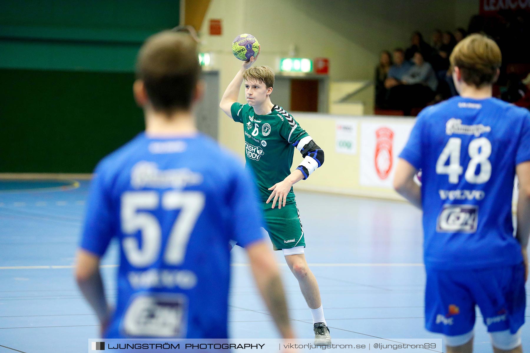 USM P18 Steg 3 IFK Skövde HK-HK Varberg 28-12,herr,Skövde Idrottshall,Skövde,Sverige,Ungdoms-SM,Handboll,2019,213199