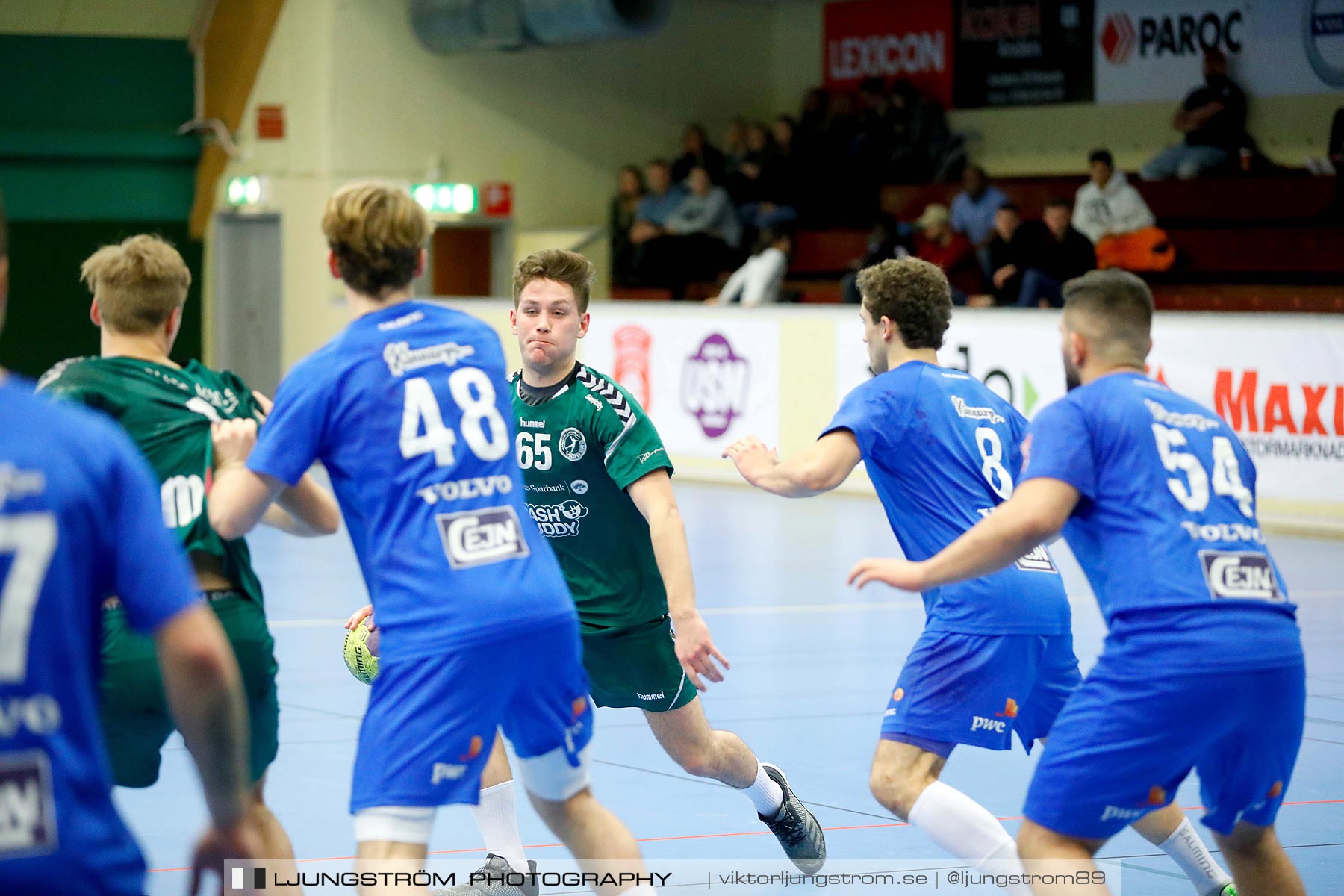 USM P18 Steg 3 IFK Skövde HK-HK Varberg 28-12,herr,Skövde Idrottshall,Skövde,Sverige,Ungdoms-SM,Handboll,2019,213200