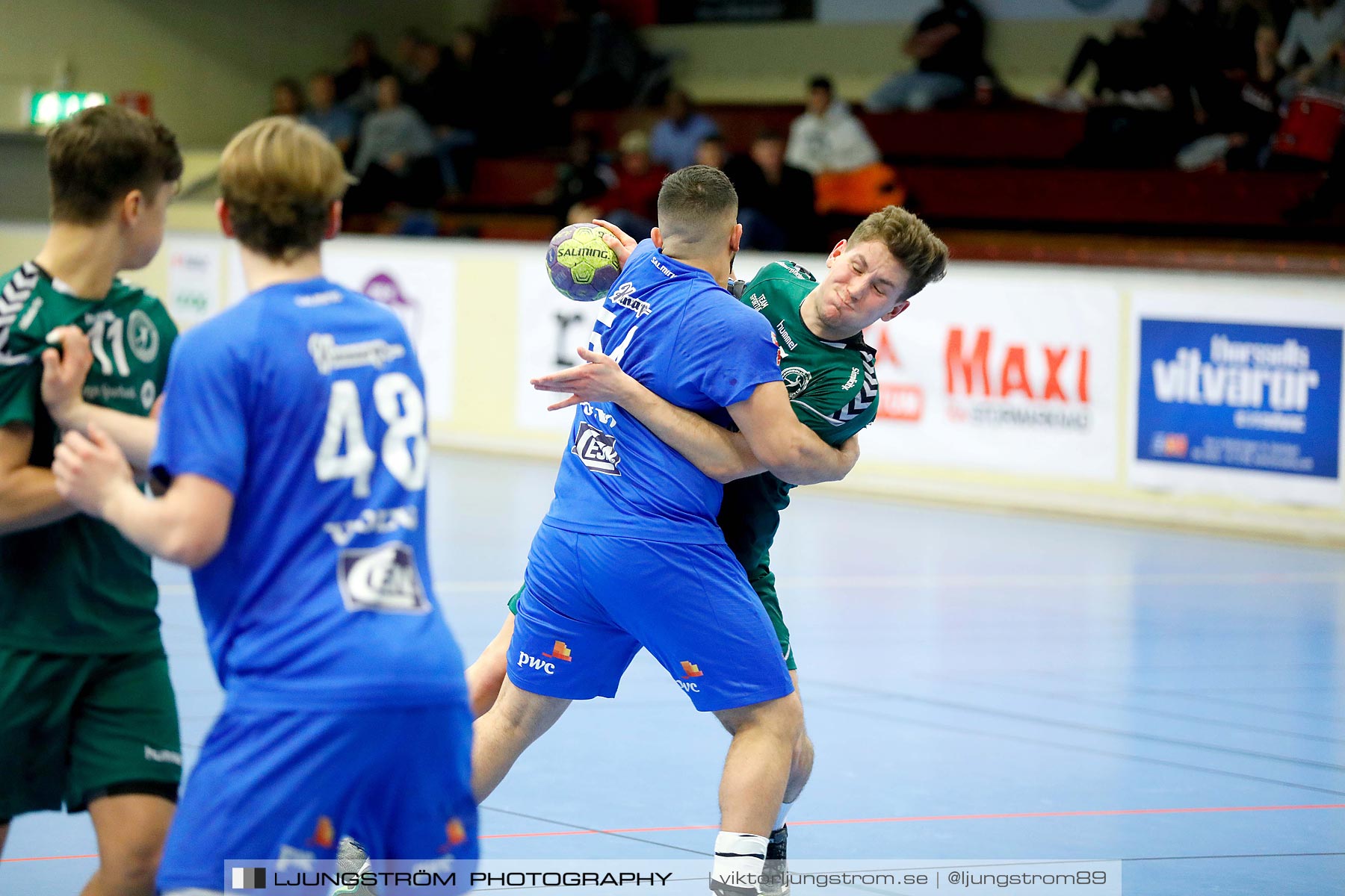 USM P18 Steg 3 IFK Skövde HK-HK Varberg 28-12,herr,Skövde Idrottshall,Skövde,Sverige,Ungdoms-SM,Handboll,2019,213206