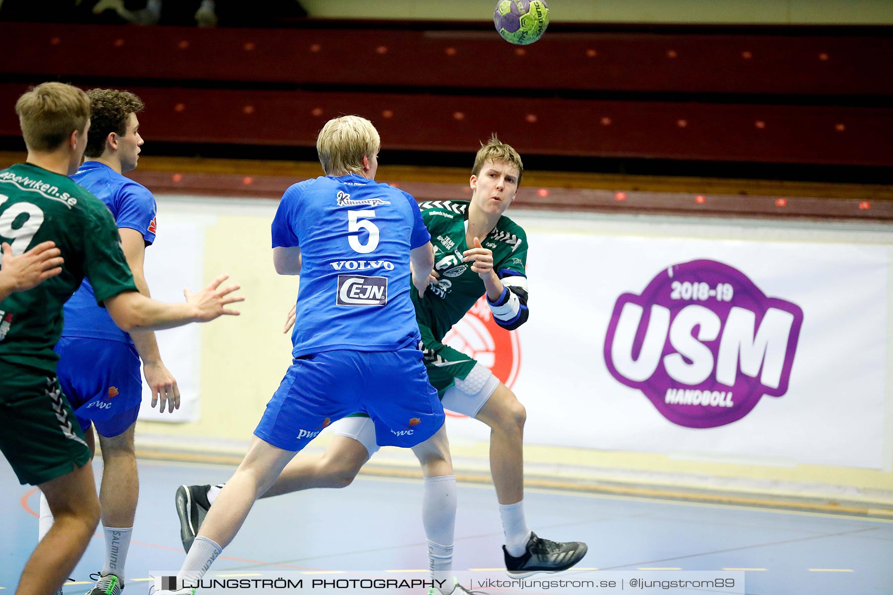 USM P18 Steg 3 IFK Skövde HK-HK Varberg 28-12,herr,Skövde Idrottshall,Skövde,Sverige,Ungdoms-SM,Handboll,2019,213211