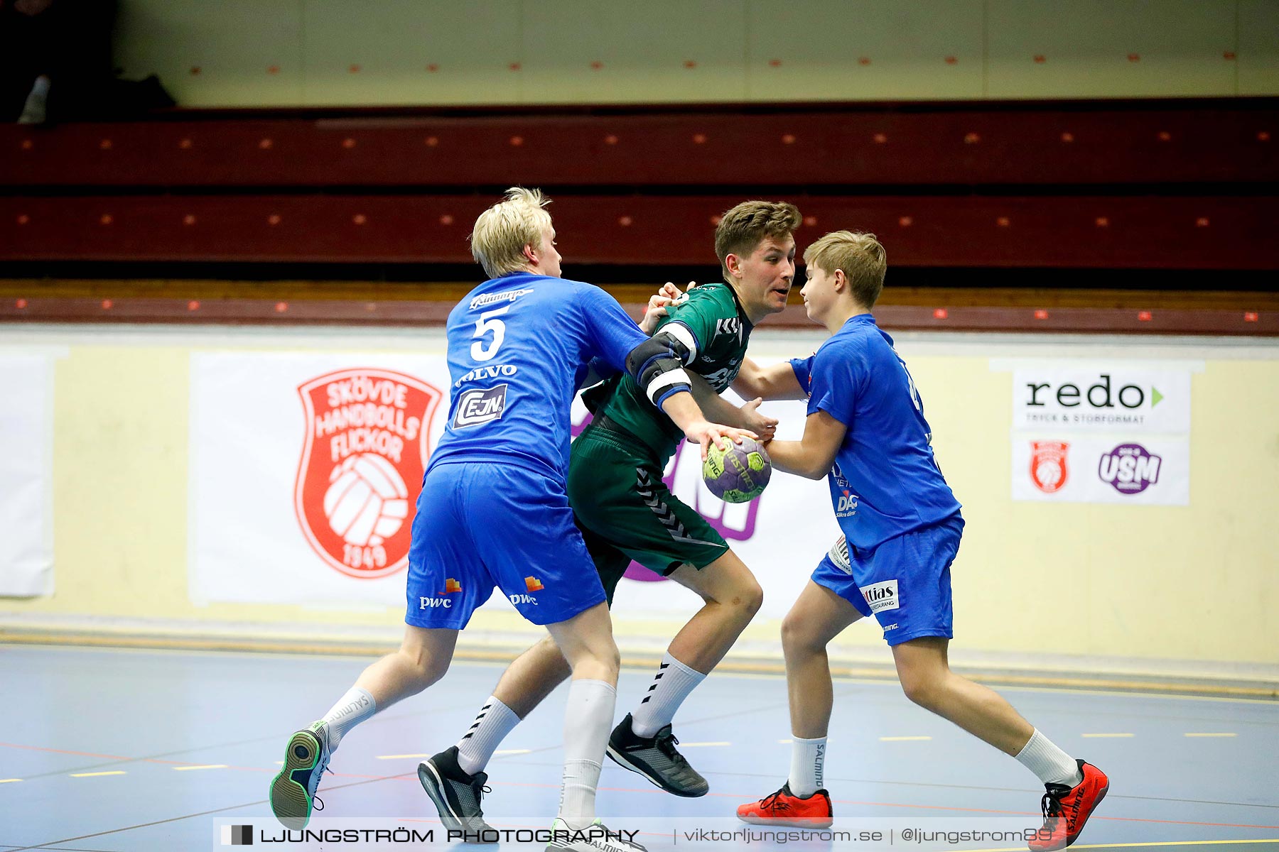 USM P18 Steg 3 IFK Skövde HK-HK Varberg 28-12,herr,Skövde Idrottshall,Skövde,Sverige,Ungdoms-SM,Handboll,2019,213217