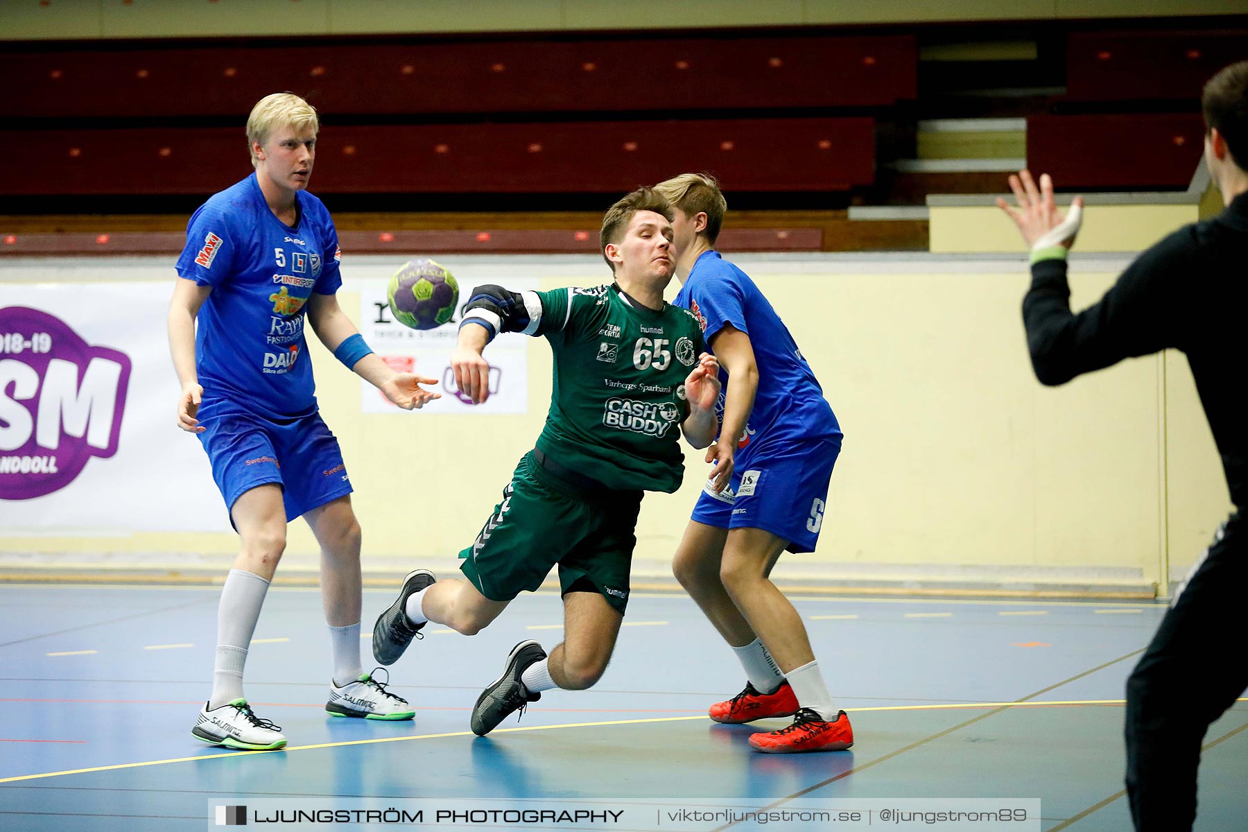 USM P18 Steg 3 IFK Skövde HK-HK Varberg 28-12,herr,Skövde Idrottshall,Skövde,Sverige,Ungdoms-SM,Handboll,2019,213219