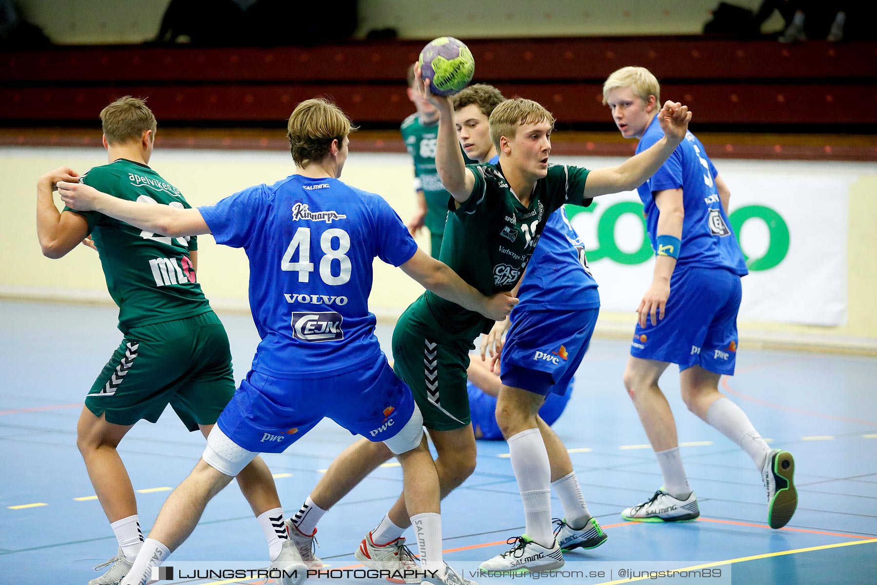 USM P18 Steg 3 IFK Skövde HK-HK Varberg 28-12,herr,Skövde Idrottshall,Skövde,Sverige,Ungdoms-SM,Handboll,2019,213223