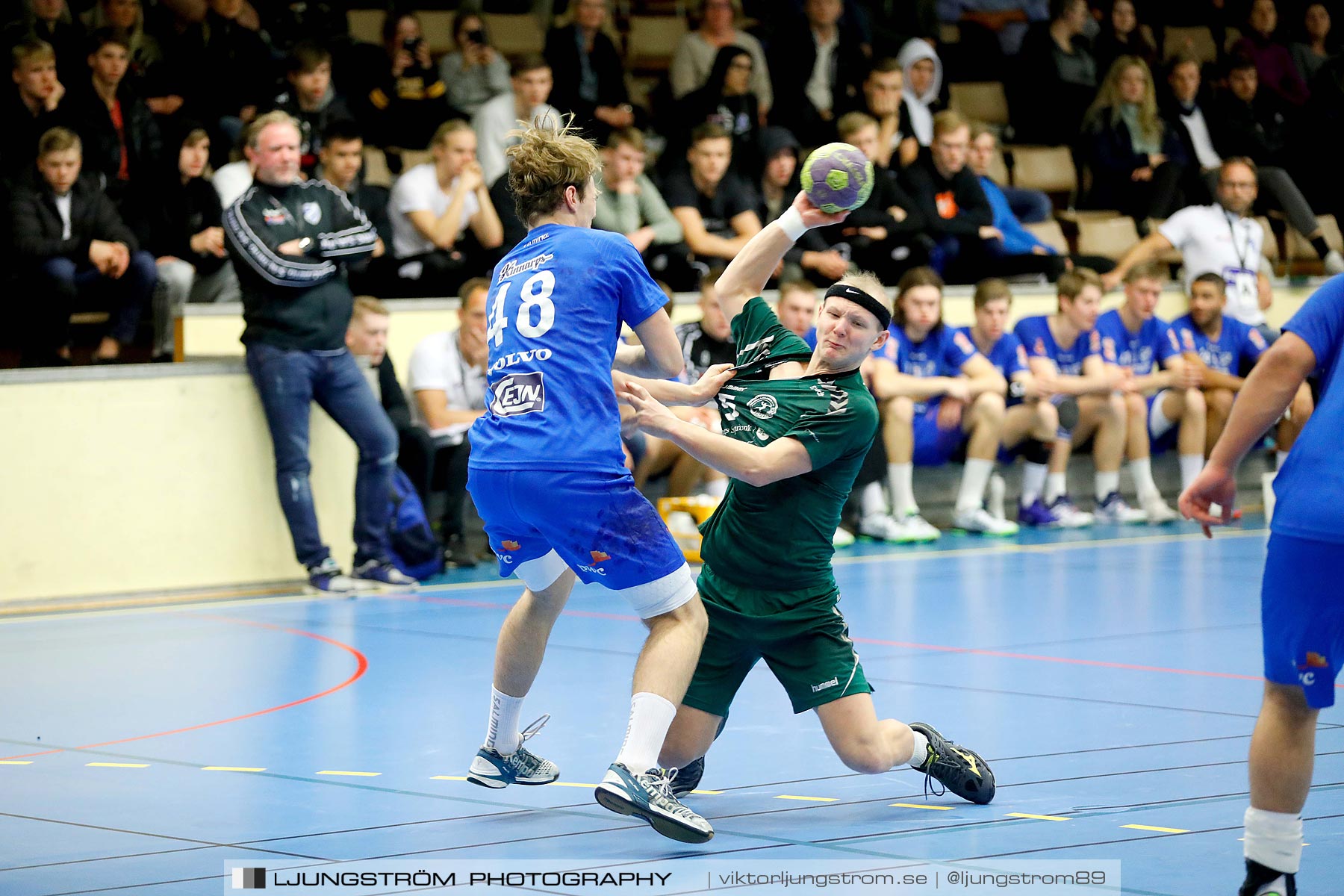 USM P18 Steg 3 IFK Skövde HK-HK Varberg 28-12,herr,Skövde Idrottshall,Skövde,Sverige,Ungdoms-SM,Handboll,2019,213226