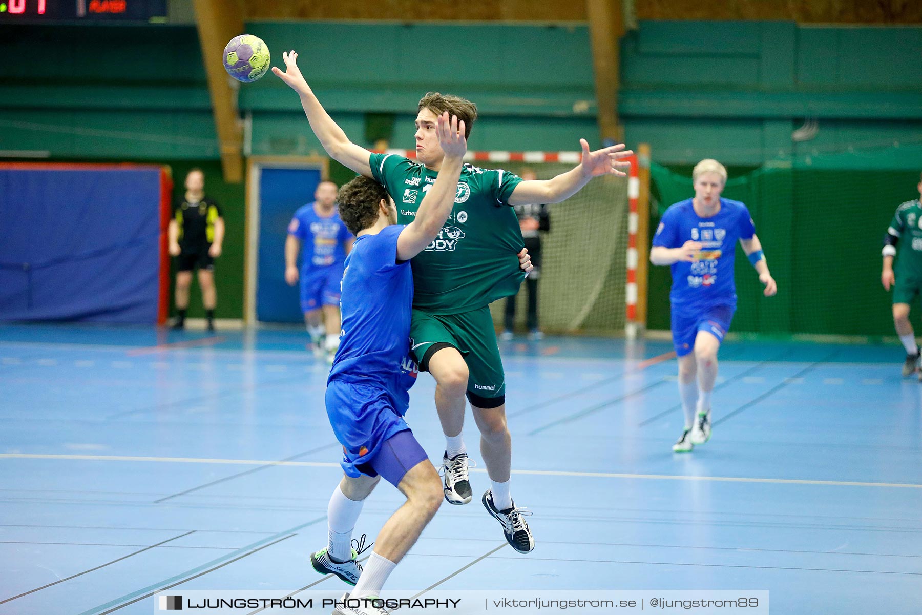 USM P18 Steg 3 IFK Skövde HK-HK Varberg 28-12,herr,Skövde Idrottshall,Skövde,Sverige,Ungdoms-SM,Handboll,2019,213229