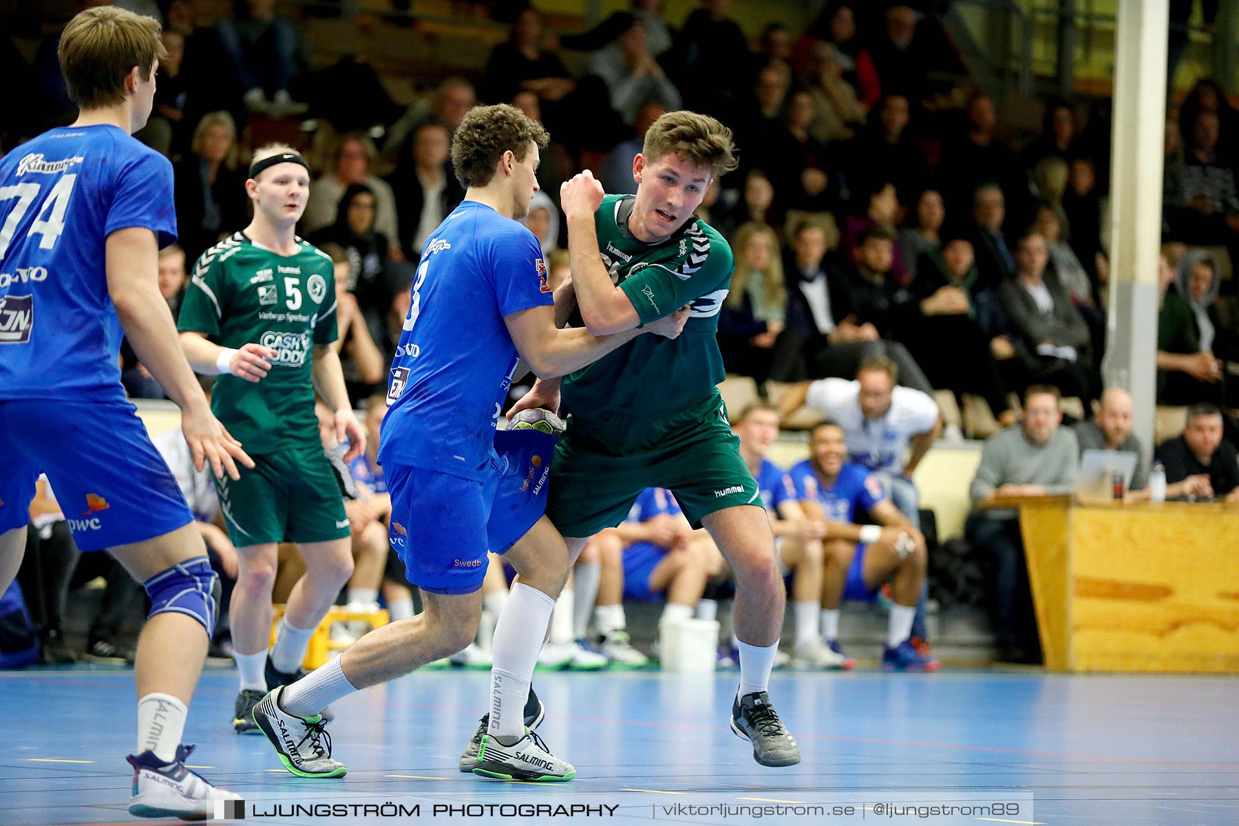 USM P18 Steg 3 IFK Skövde HK-HK Varberg 28-12,herr,Skövde Idrottshall,Skövde,Sverige,Ungdoms-SM,Handboll,2019,213238