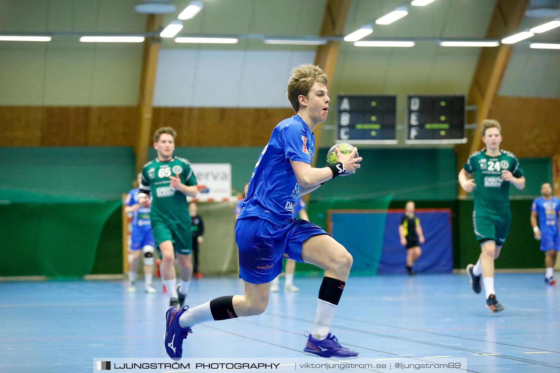 USM P18 Steg 3 IFK Skövde HK-HK Varberg 28-12,herr,Skövde Idrottshall,Skövde,Sverige,Ungdoms-SM,Handboll,2019,213255