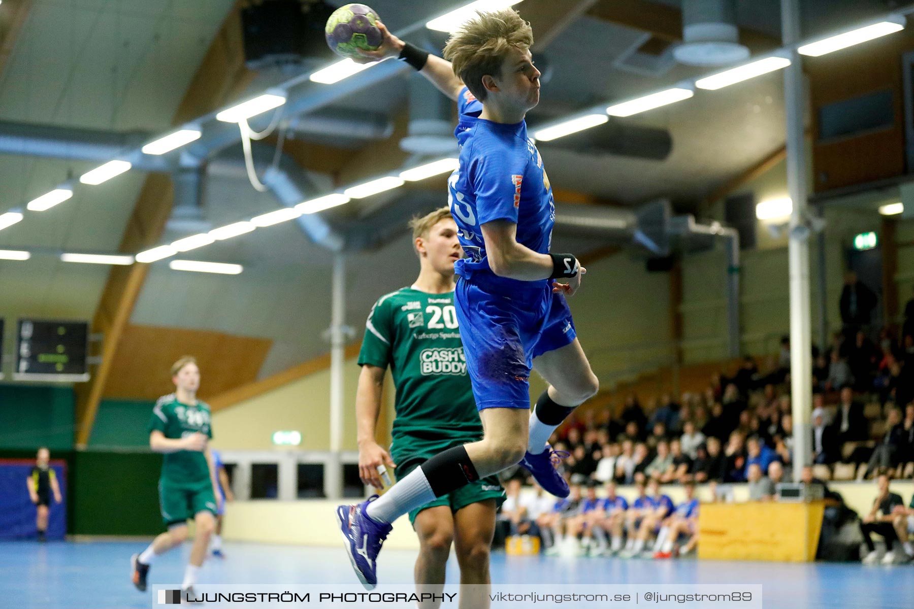 USM P18 Steg 3 IFK Skövde HK-HK Varberg 28-12,herr,Skövde Idrottshall,Skövde,Sverige,Ungdoms-SM,Handboll,2019,213257