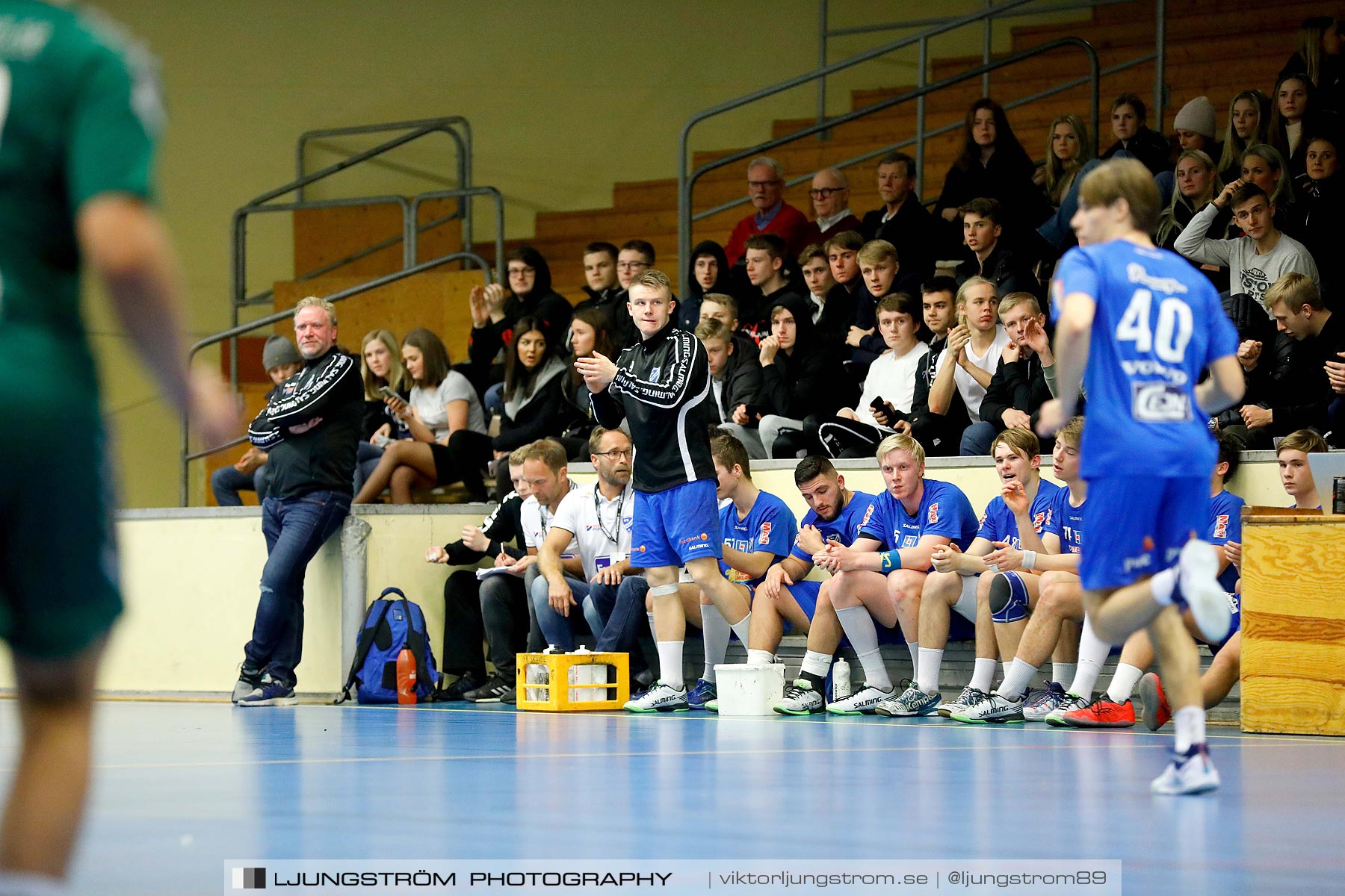 USM P18 Steg 3 IFK Skövde HK-HK Varberg 28-12,herr,Skövde Idrottshall,Skövde,Sverige,Ungdoms-SM,Handboll,2019,213258