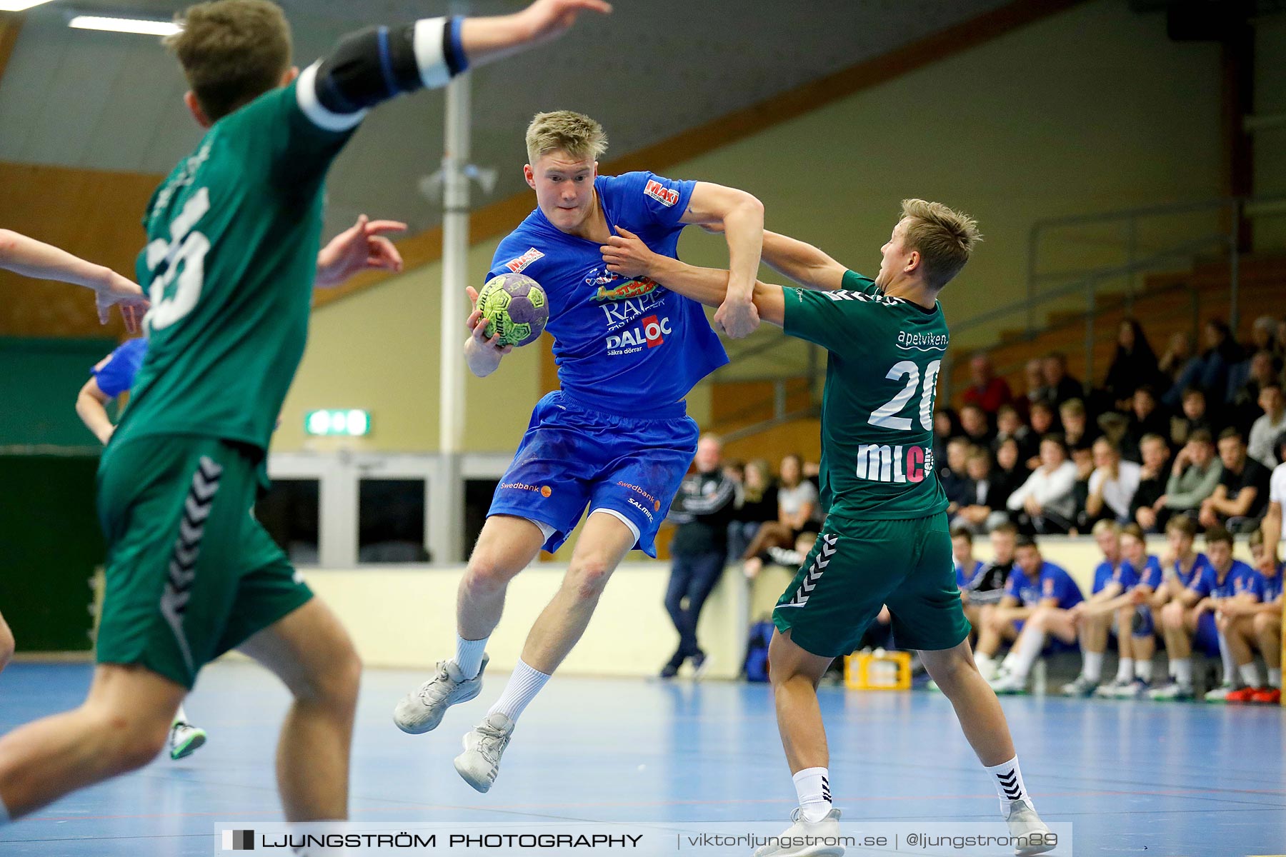 USM P18 Steg 3 IFK Skövde HK-HK Varberg 28-12,herr,Skövde Idrottshall,Skövde,Sverige,Ungdoms-SM,Handboll,2019,213261