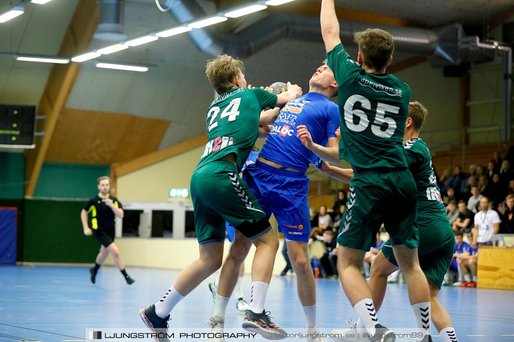 USM P18 Steg 3 IFK Skövde HK-HK Varberg 28-12,herr,Skövde Idrottshall,Skövde,Sverige,Ungdoms-SM,Handboll,2019,213262