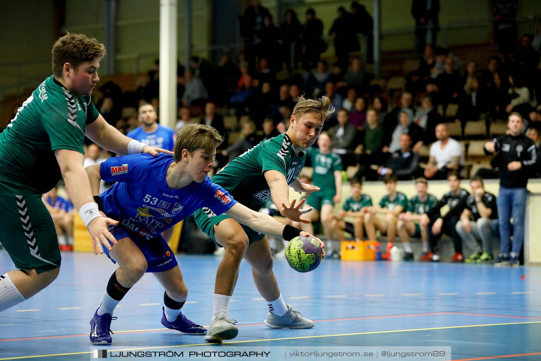 USM P18 Steg 3 IFK Skövde HK-HK Varberg 28-12,herr,Skövde Idrottshall,Skövde,Sverige,Ungdoms-SM,Handboll,2019,213265