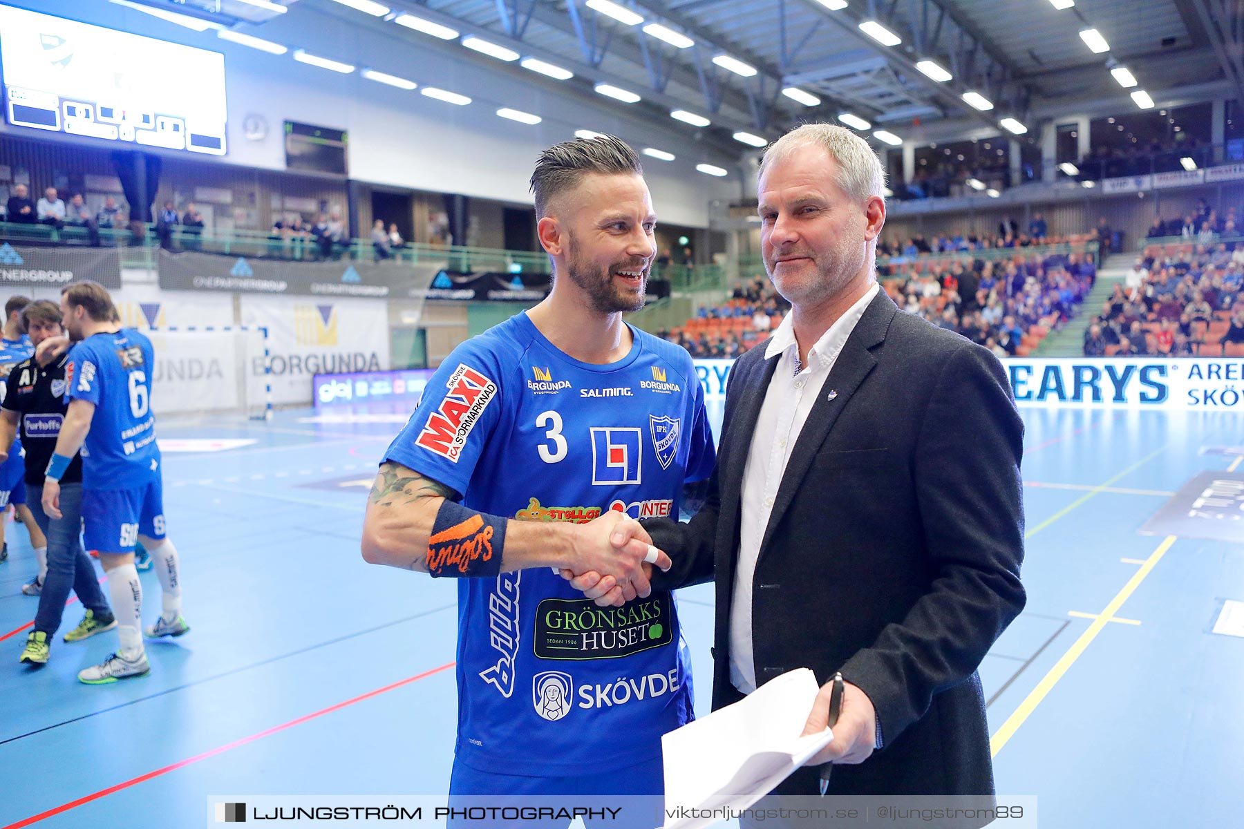 IFK Skövde HK-Eskilstuna Guif 29-27,herr,Arena Skövde,Skövde,Sverige,Handboll,,2019,213439