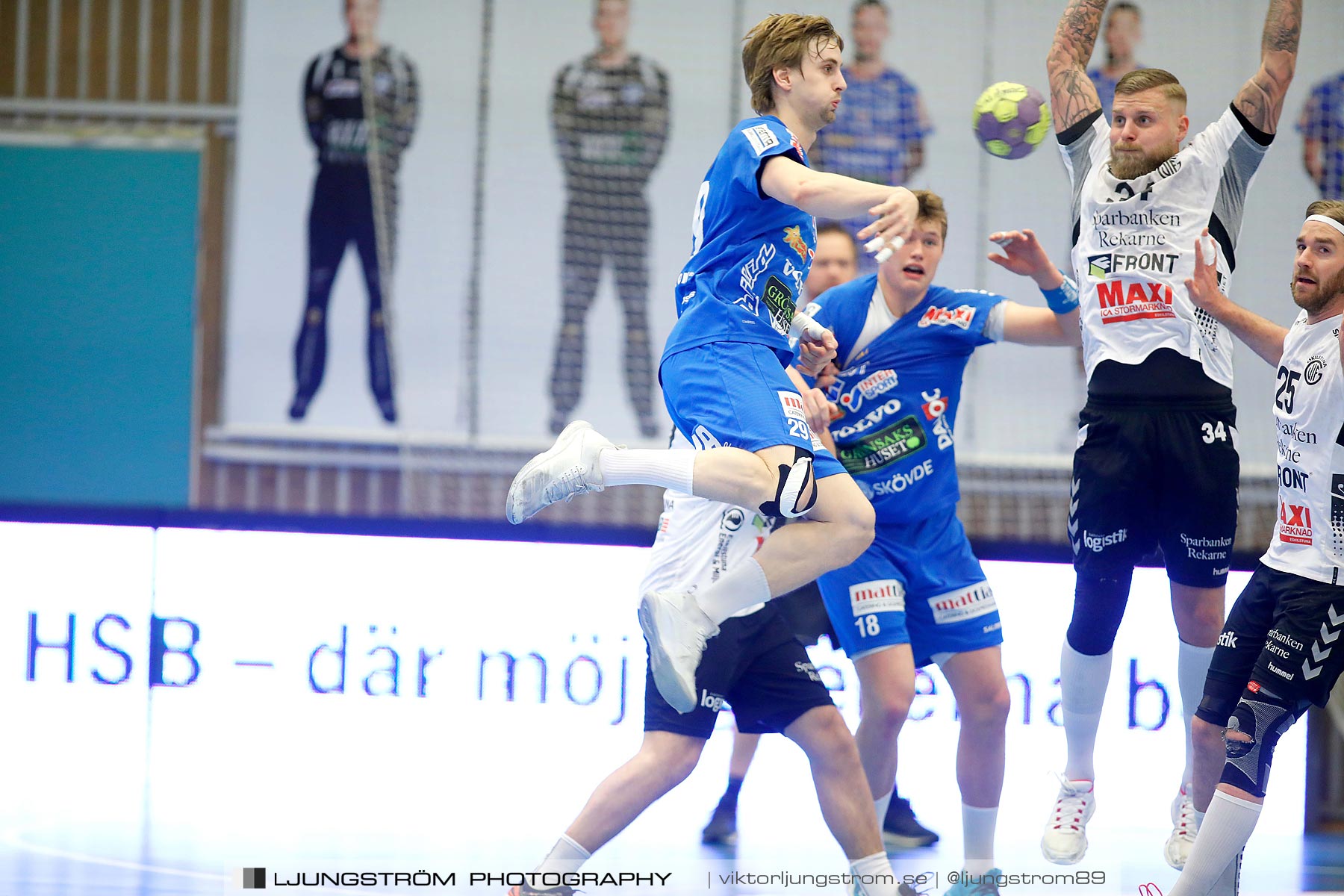 IFK Skövde HK-Eskilstuna Guif 29-27,herr,Arena Skövde,Skövde,Sverige,Handboll,,2019,213451