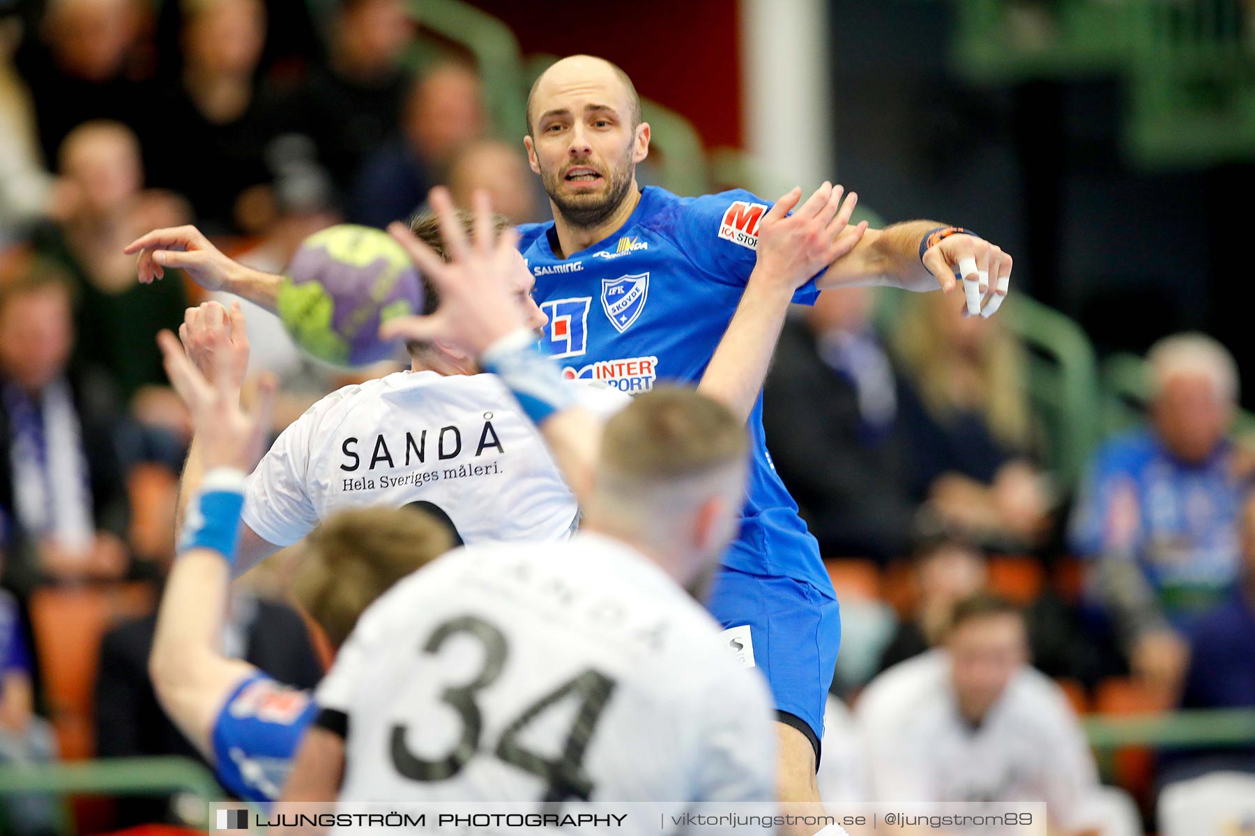 IFK Skövde HK-Eskilstuna Guif 29-27,herr,Arena Skövde,Skövde,Sverige,Handboll,,2019,213488