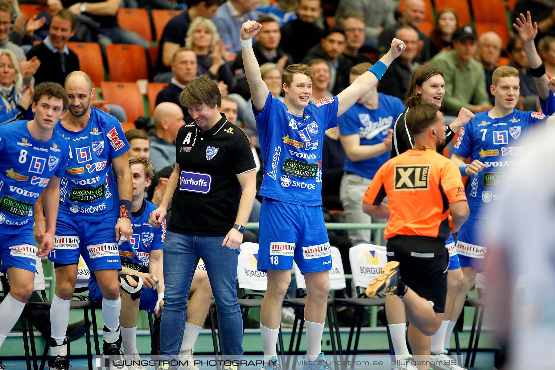 IFK Skövde HK-Eskilstuna Guif 29-27,herr,Arena Skövde,Skövde,Sverige,Handboll,,2019,213498