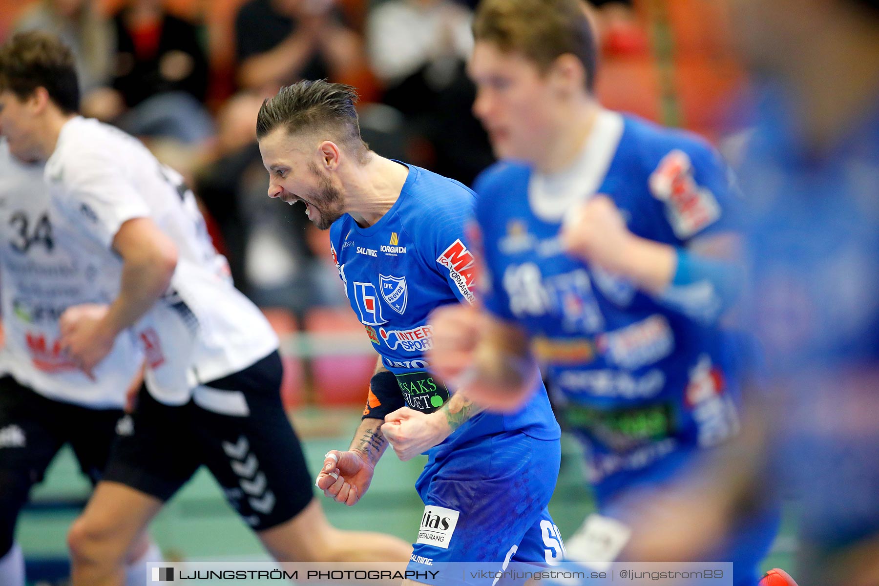 IFK Skövde HK-Eskilstuna Guif 29-27,herr,Arena Skövde,Skövde,Sverige,Handboll,,2019,213575