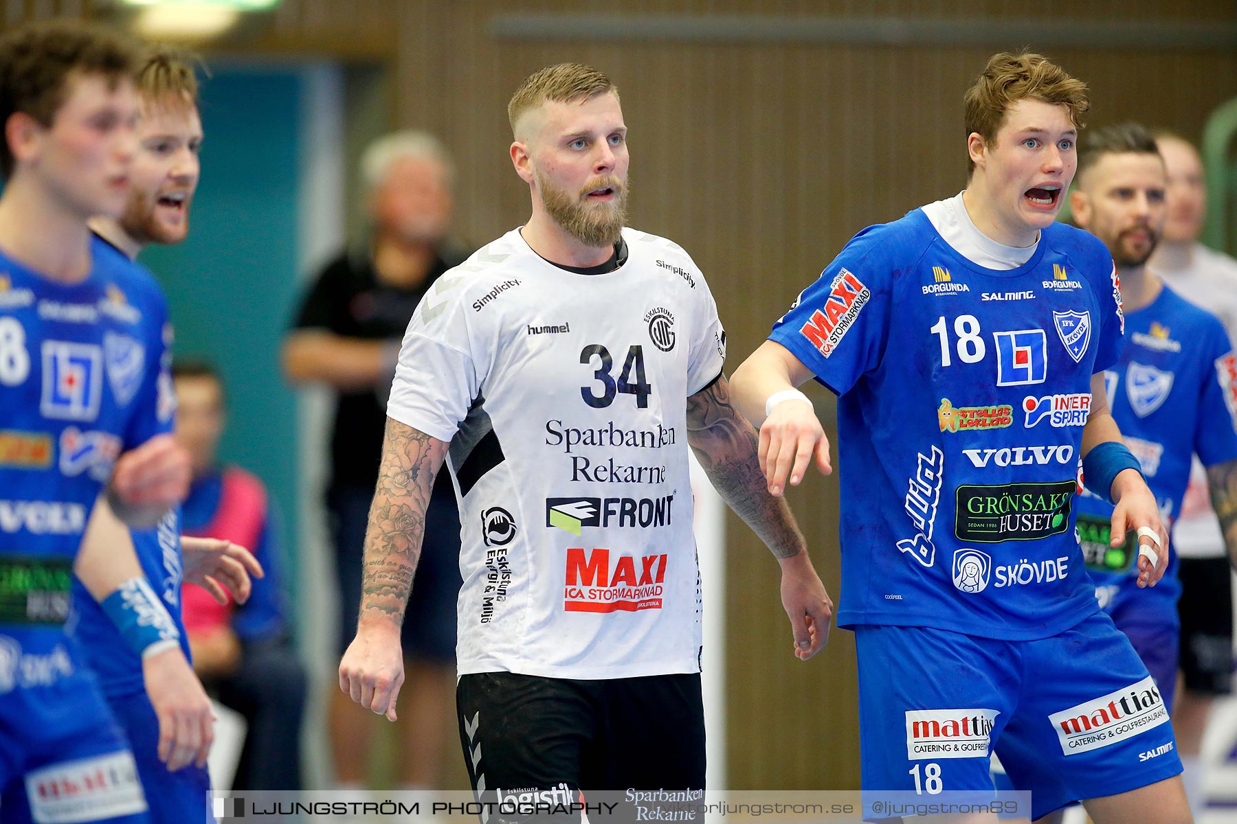 IFK Skövde HK-Eskilstuna Guif 29-27,herr,Arena Skövde,Skövde,Sverige,Handboll,,2019,213591