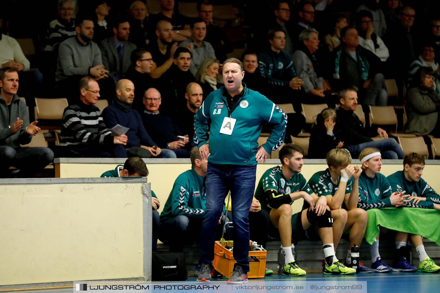 HP Skövde 90-GF Kroppskultur 27-27,herr,Skövde Idrottshall,Skövde,Sverige,Handboll,,2019,213651