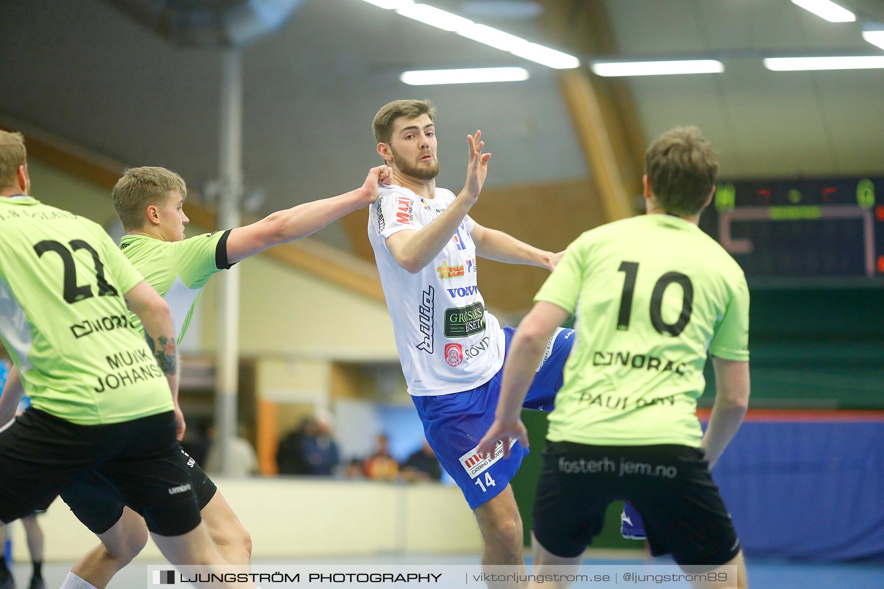 Nordic Choice Hotel Cup IFK Skövde HK-ØIF Arendal 35-28,herr,Skövde Idrottshall,Skövde,Sverige,Handboll,,2019,214143